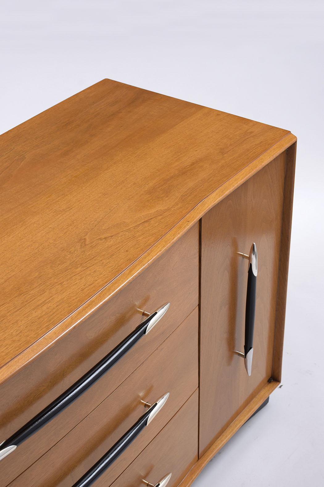 Wood Midcentury Widdicomb Chest of Drawers by T.H. Robsjohn-Gibbings