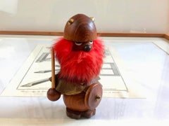 Sallingboe Viking di metà secolo in teak Hans Bolling, Danimarca