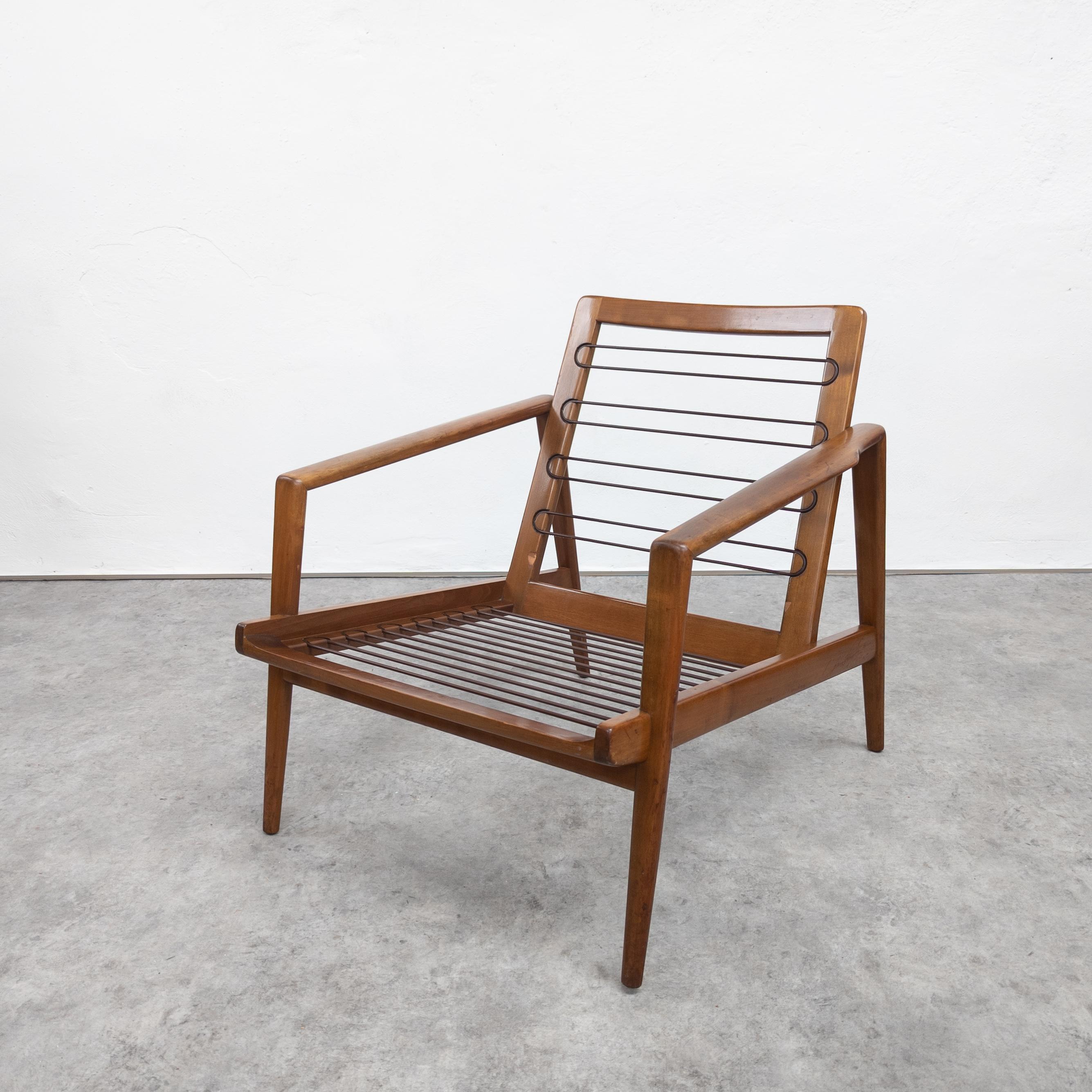 Mid-20th Century Mid Century Wilhelm Knoll armchair for Knoll Antimott