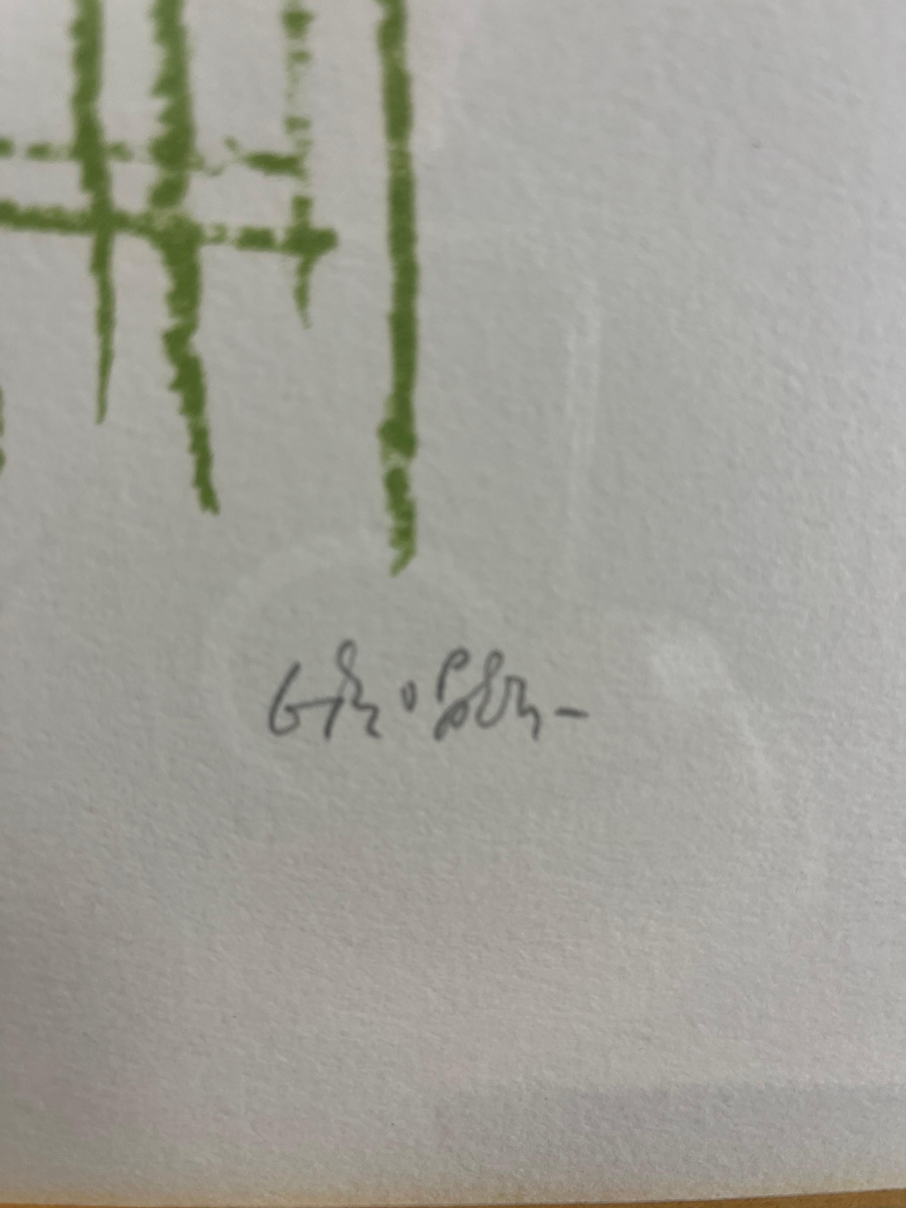 Litografía de mediados de siglo de William Gropper en Bueno estado para la venta en W Allenhurst, NJ