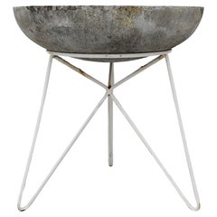 Mid-Century Willy Guhl Style Planter w/ Hairpin Frame by Karl Foster Sen's Erben