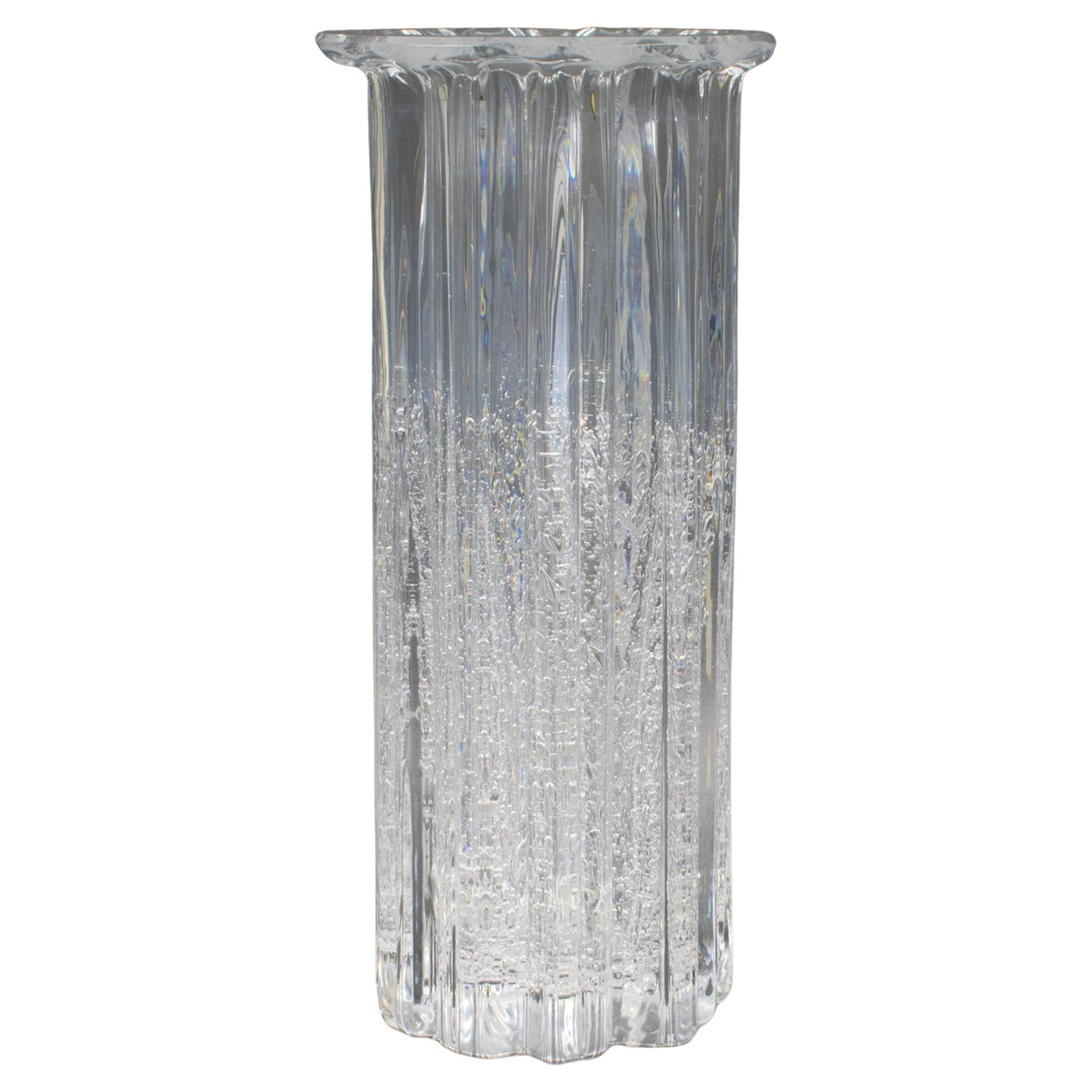 Mid-Century Willy Johansson Art Glass Vase for Hadeland Norway For Sale