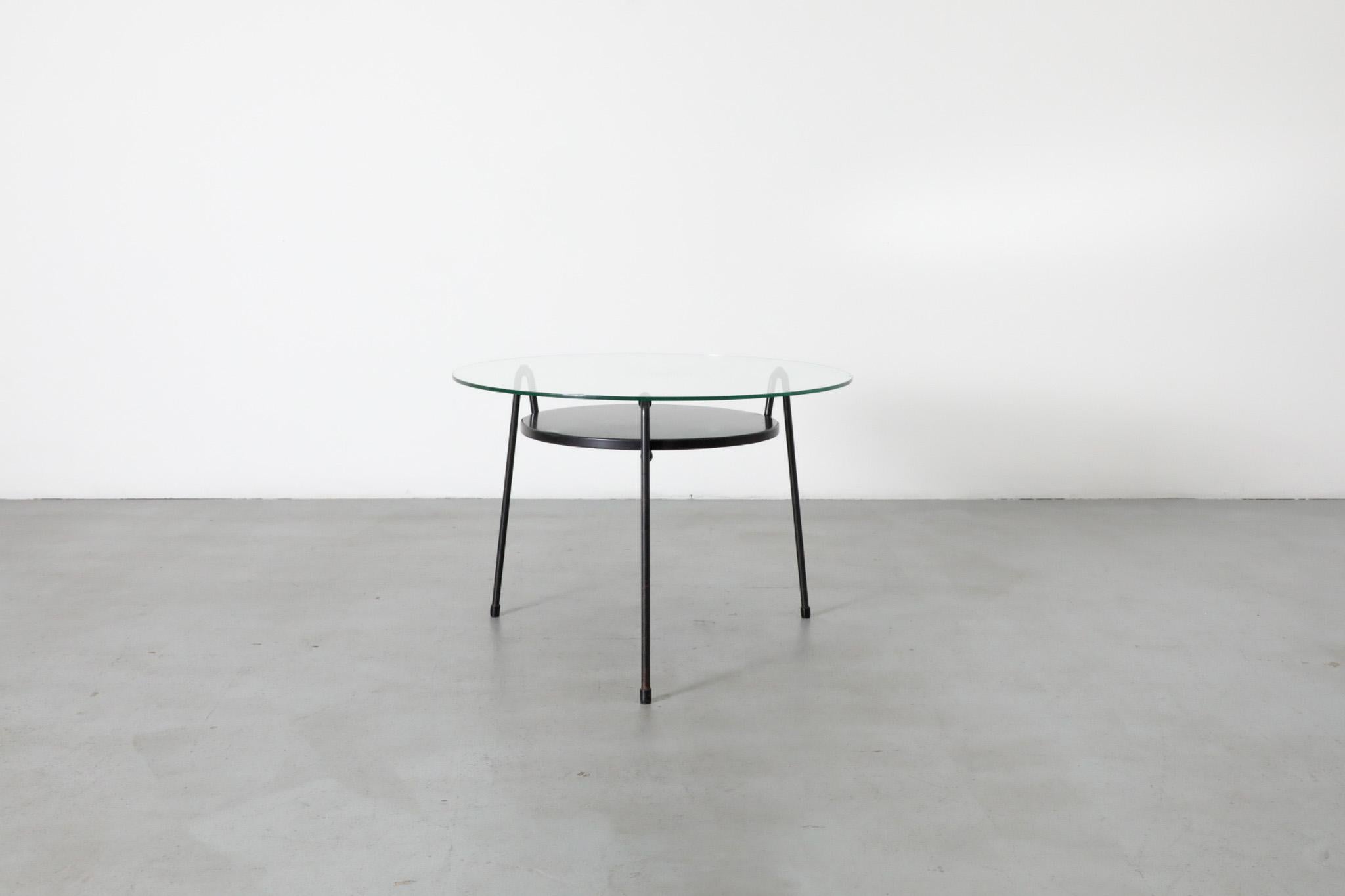 Métal Milieu du siècle Wim Rietveld  Table basse 