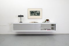 Credenza a muro di metà secolo Wim Wilson per Castelijn "Model D242", 1964