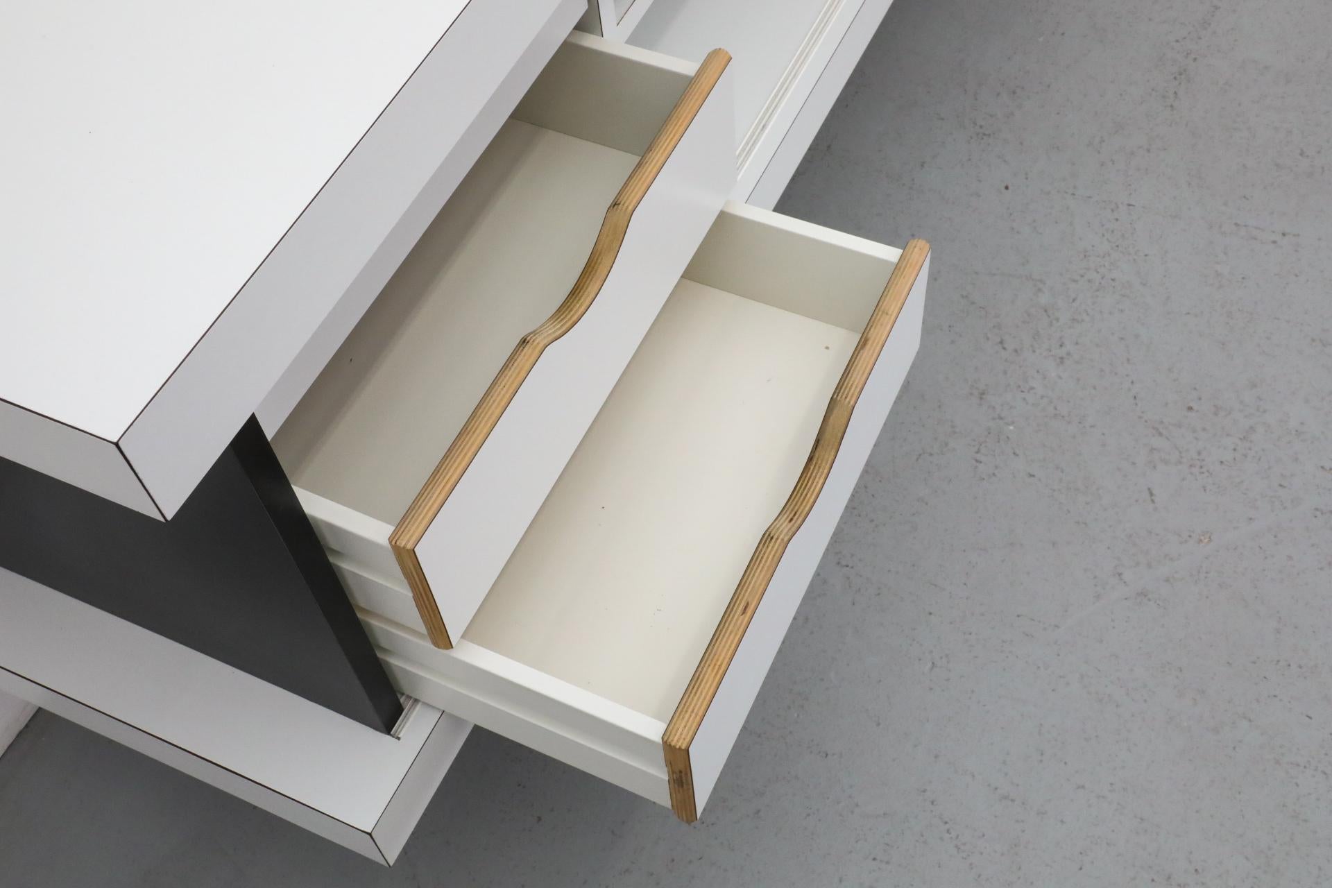 Credenza de pared de mediados de siglo Wim Wilson para Castelijn 