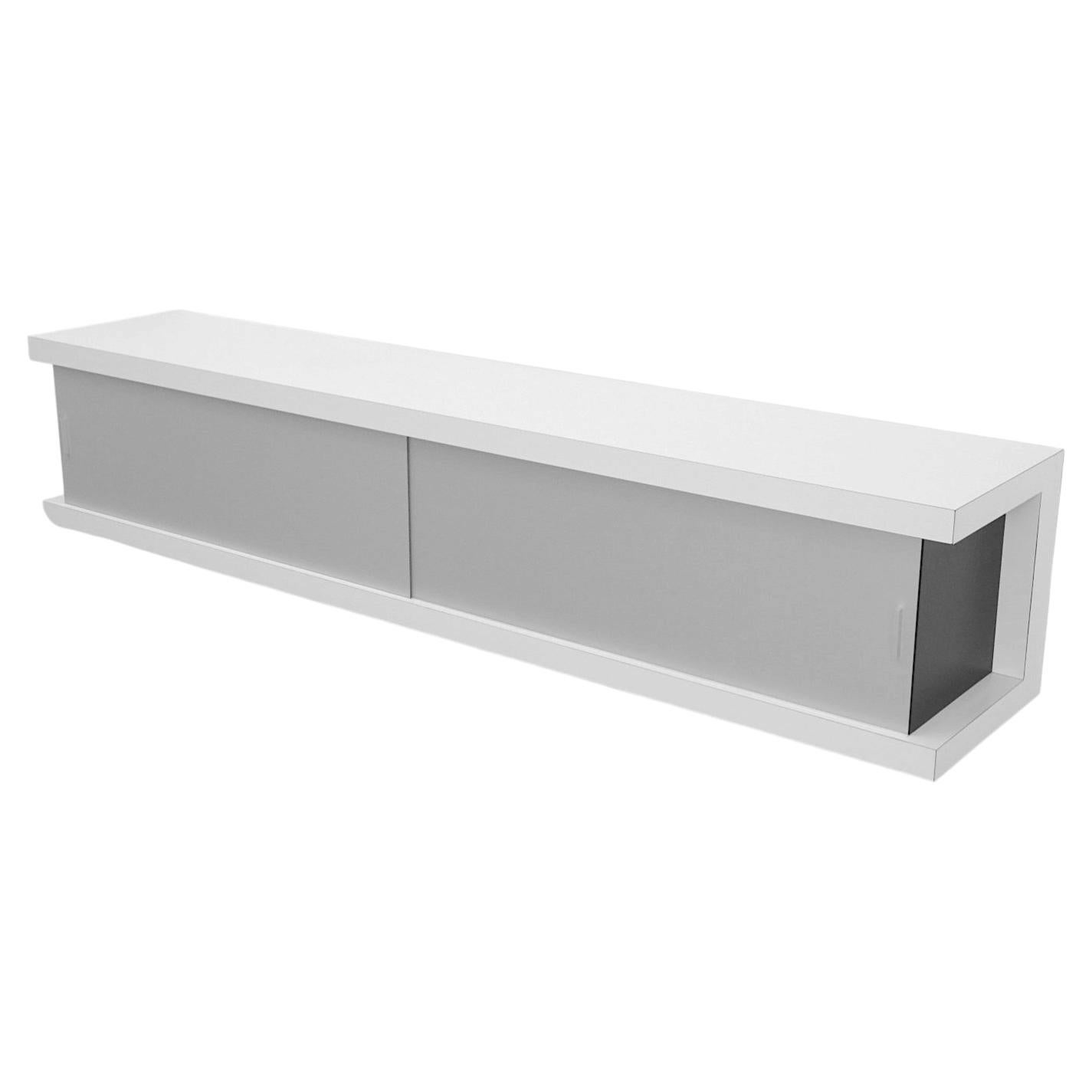 Mid-Century Wim Wilson for Castelijn "Model D242" Wall Mount Credenza, 1964