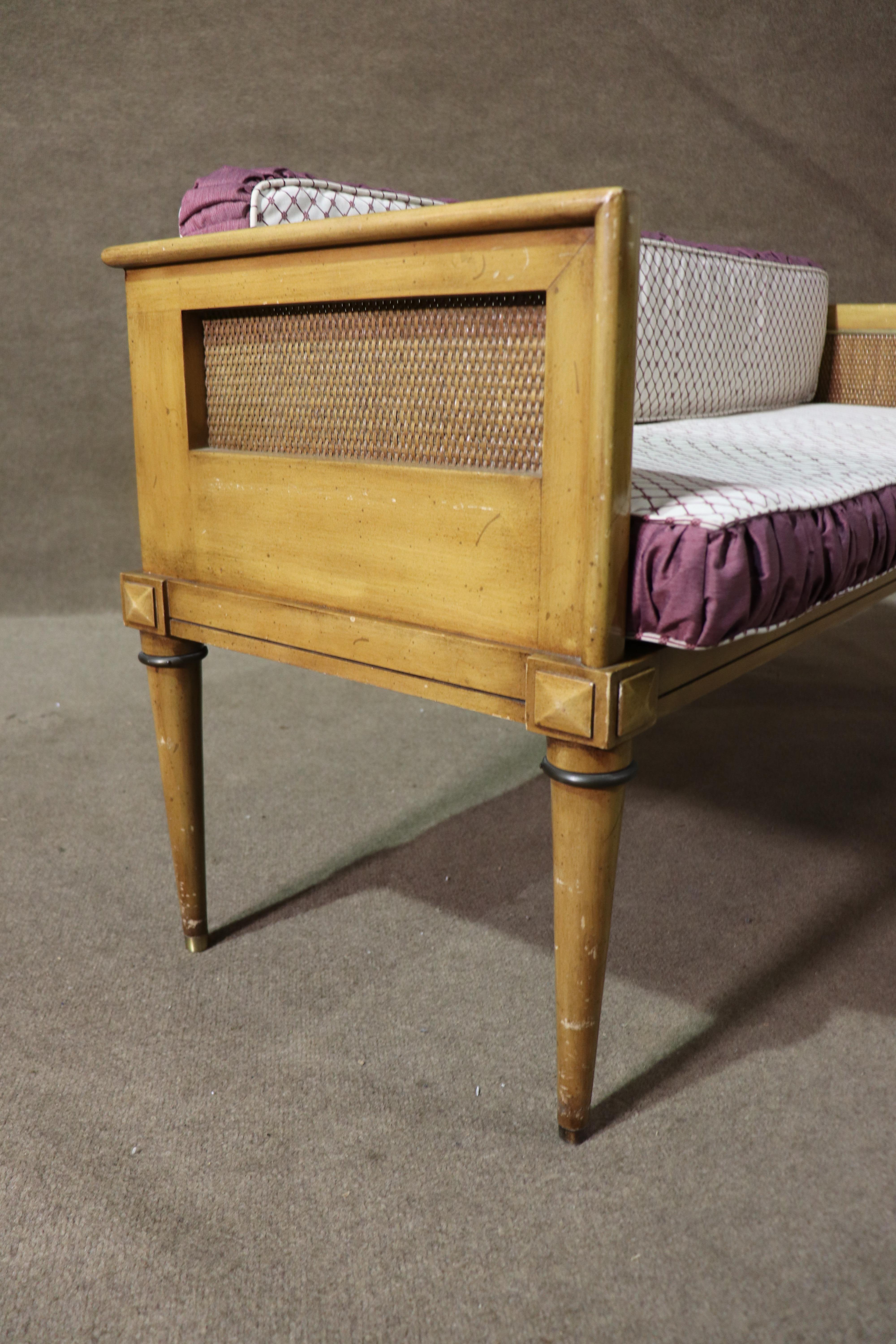 Mid-Century Window Bench In Good Condition For Sale In Brooklyn, NY