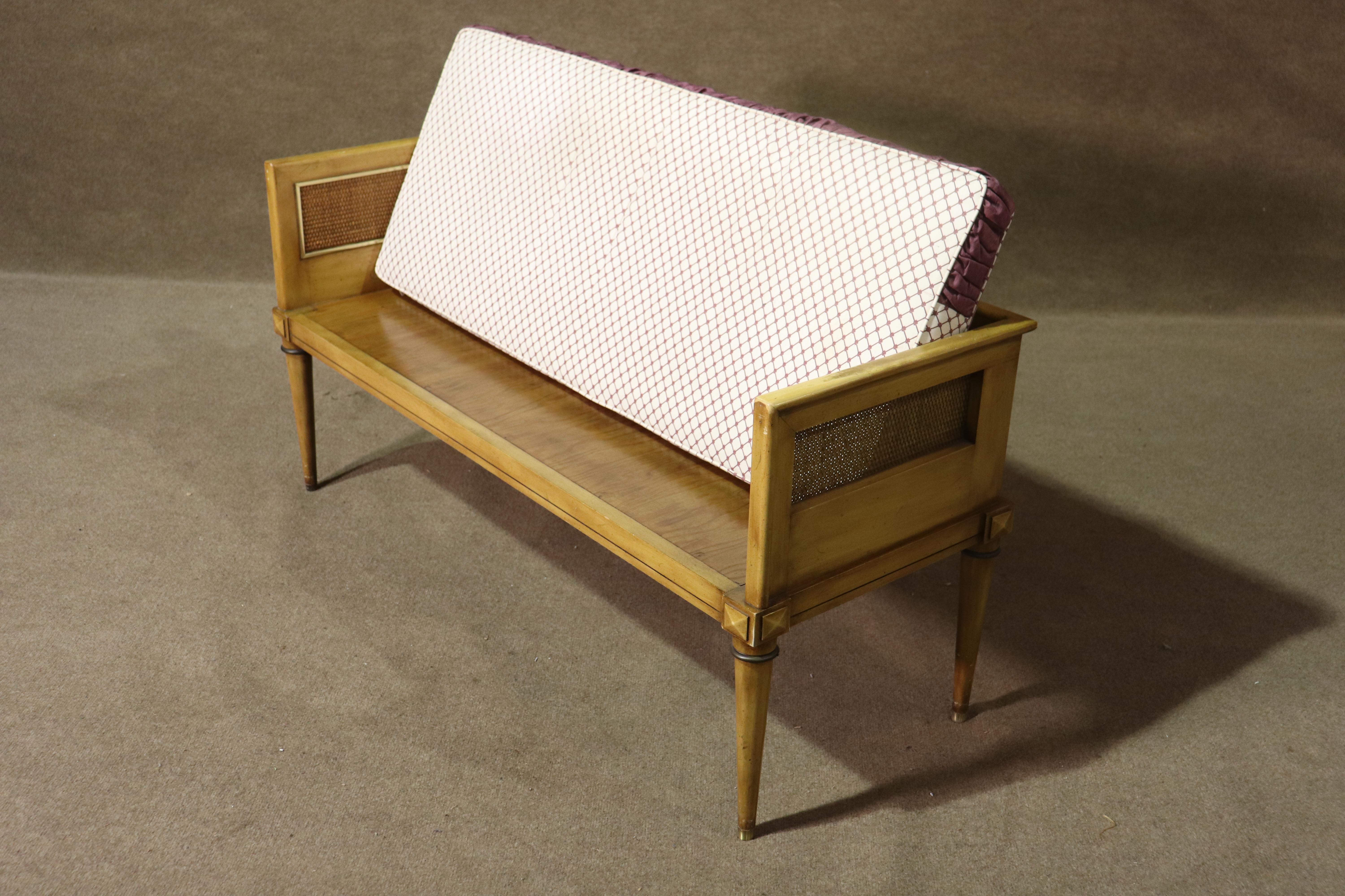 Mid-Century Window Bench For Sale 2