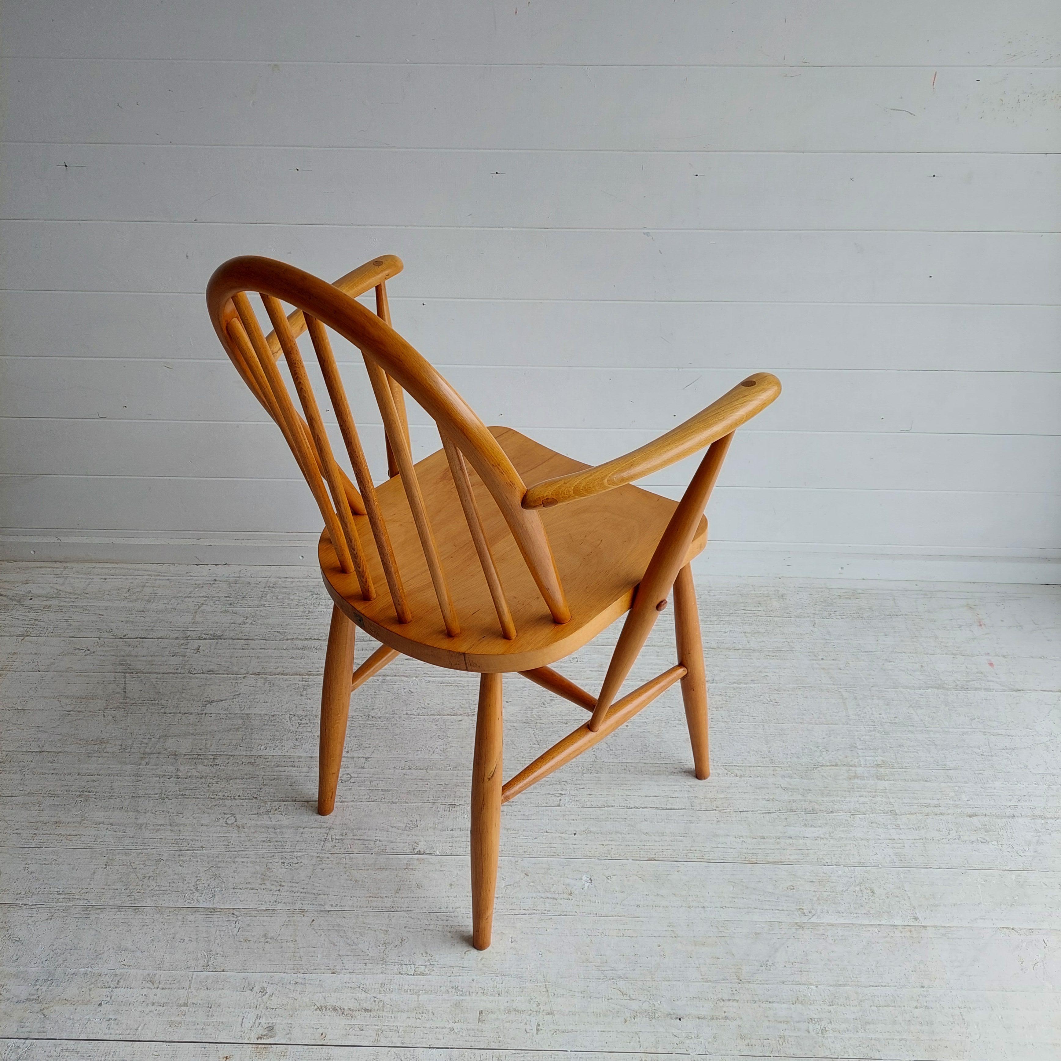 Mid Century Windsor Ercol Carver Chair Cc41 290 Model F182, 1940s 50s 5
