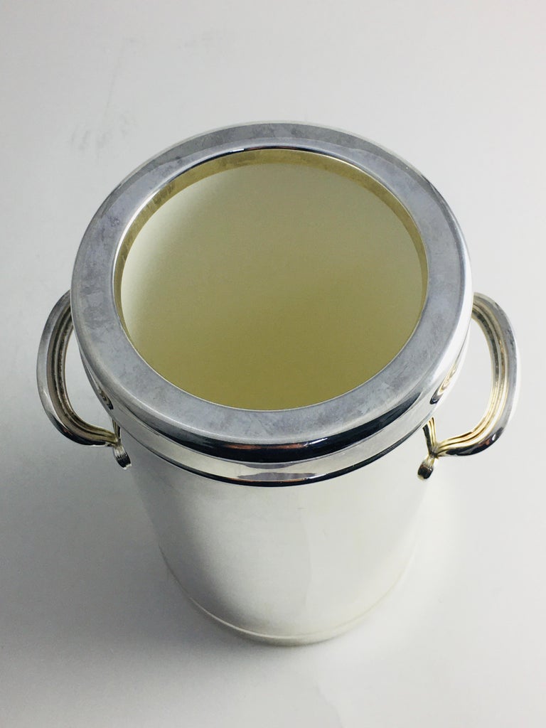 MidCentury Wine Cooler Bucket in Chrome 1960s For Sale at 1stDibs