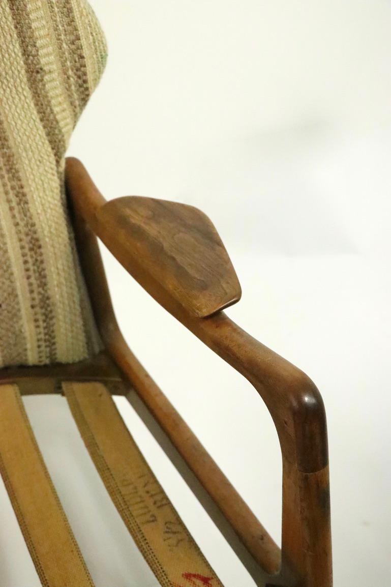 American Mid Century Wing Chair by Adrian Pearsall