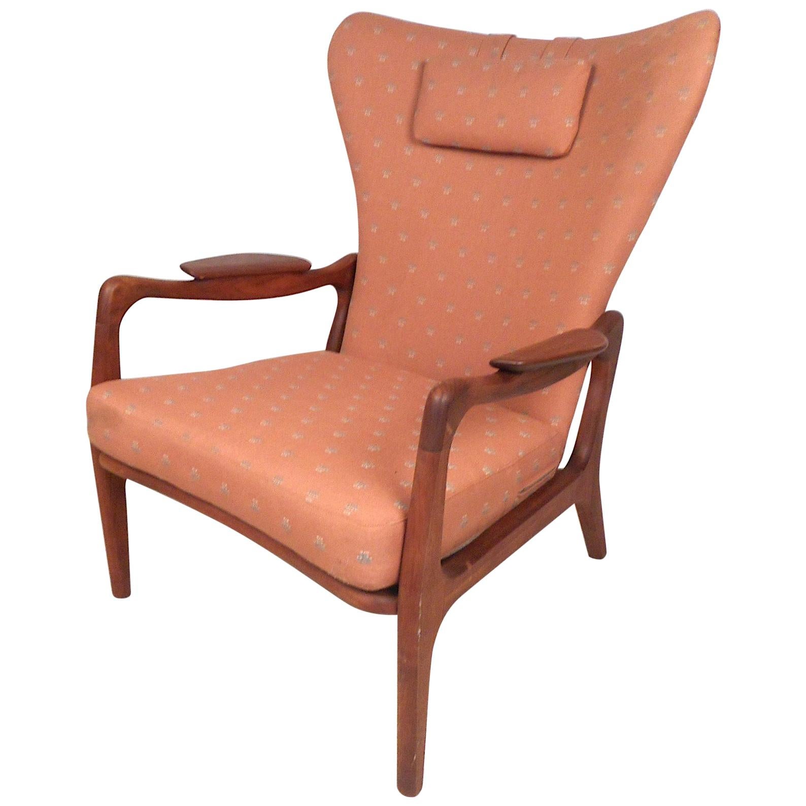 Midcentury Wingback Lounge Chair by Adrian Pearsall