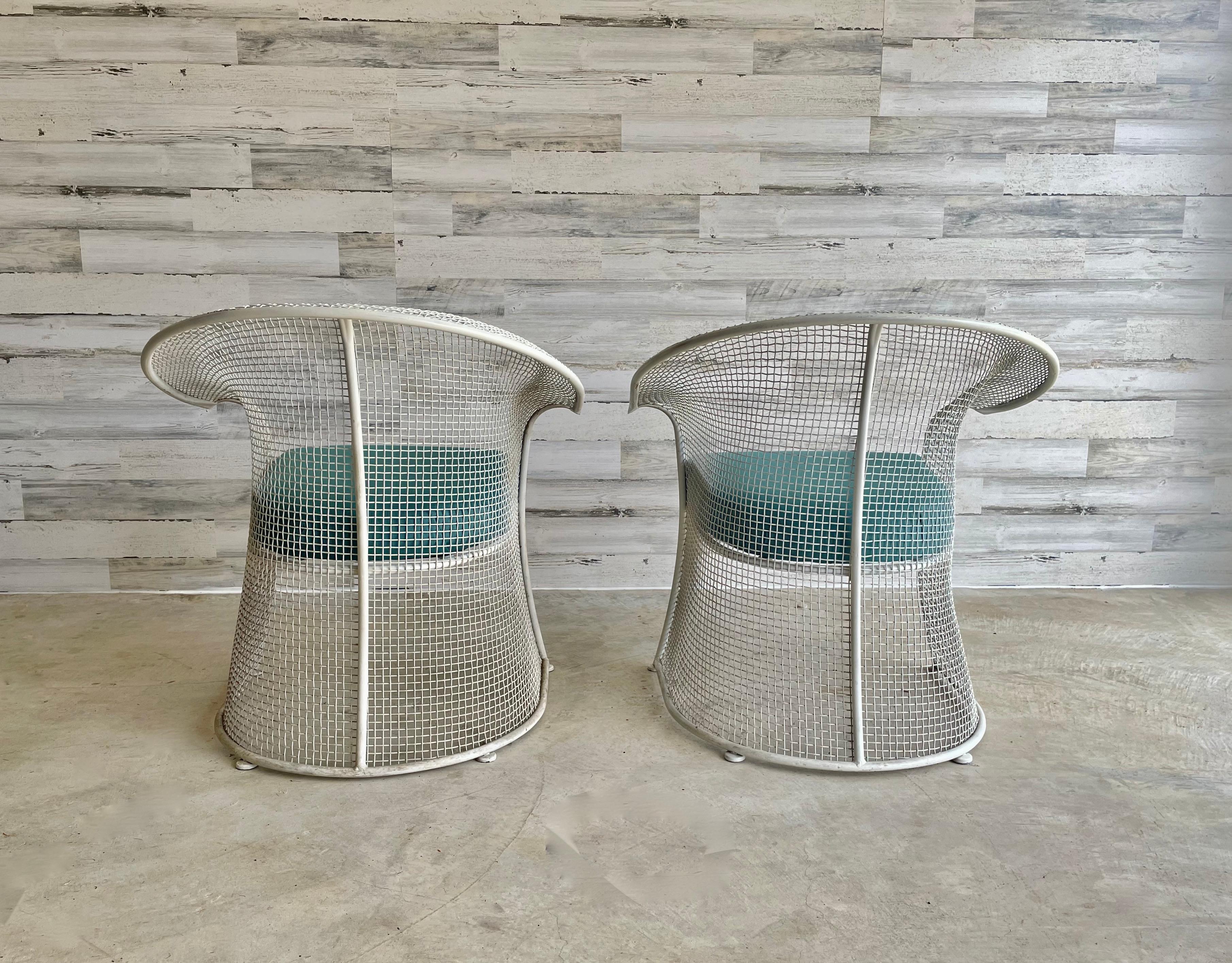 Mid Century Wire Formed Patio Set 2