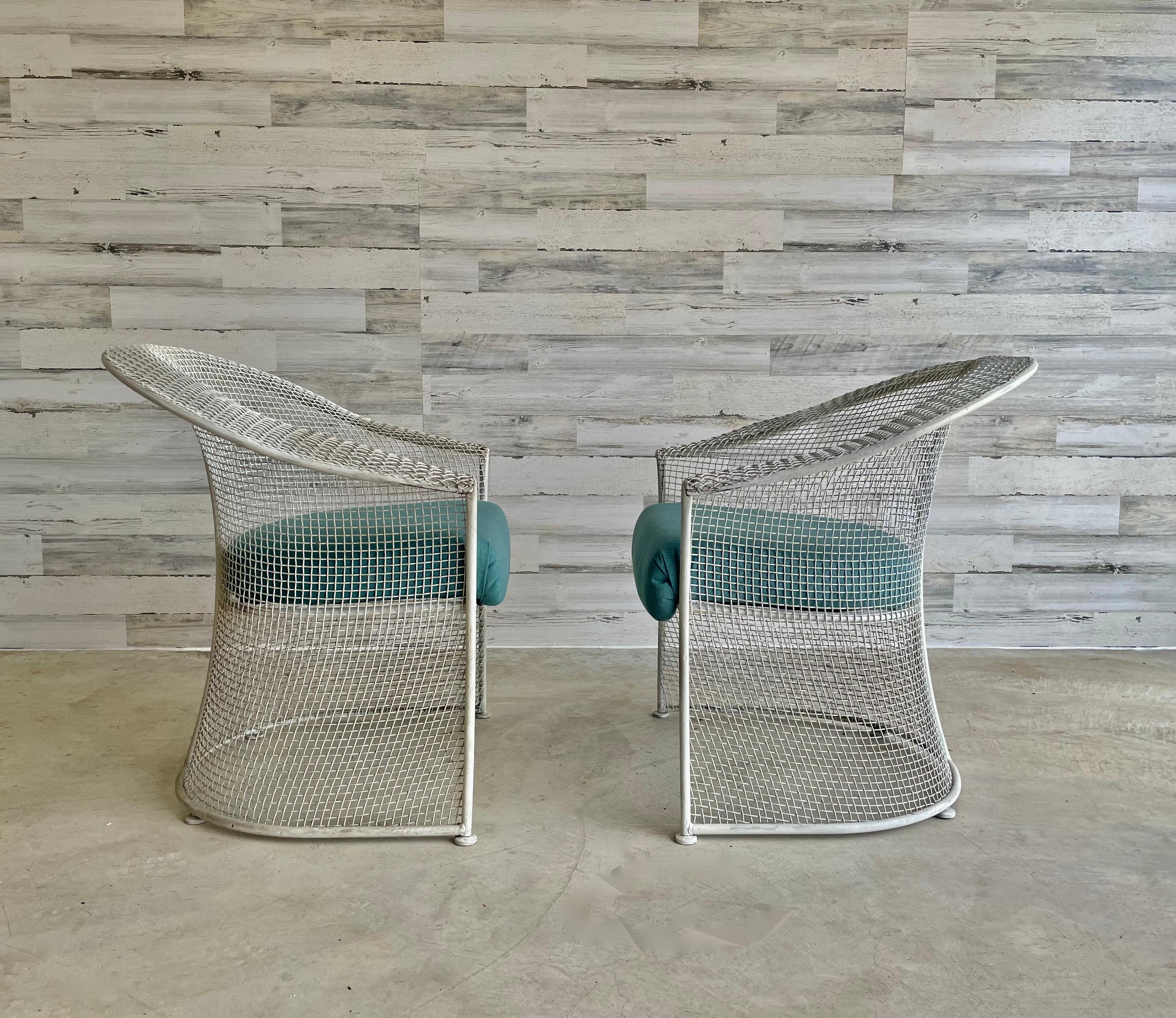 Mid Century Wire Formed Patio Set 3