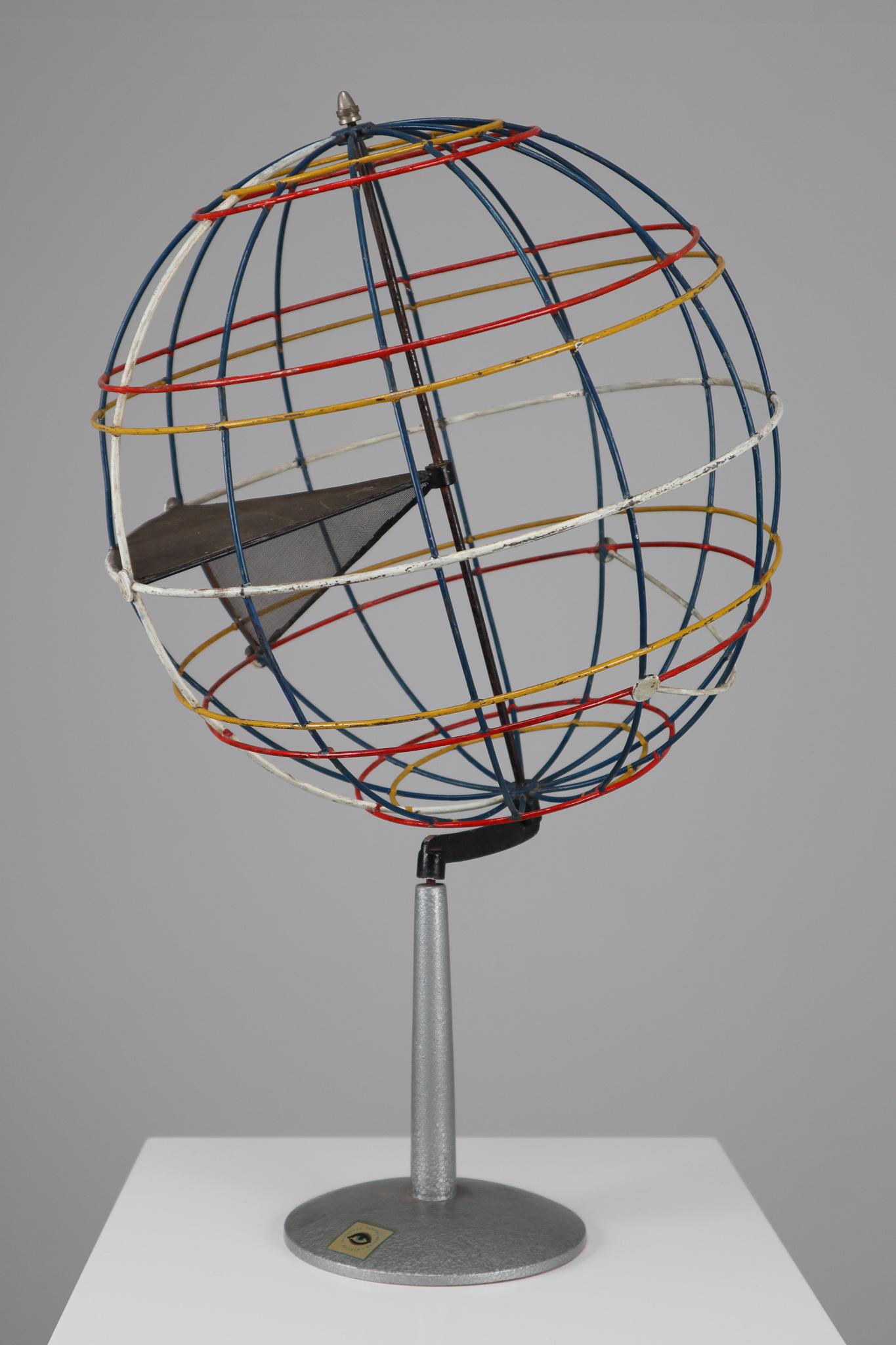Mid-Century Wire Globe Made in Germany, 1950s 1