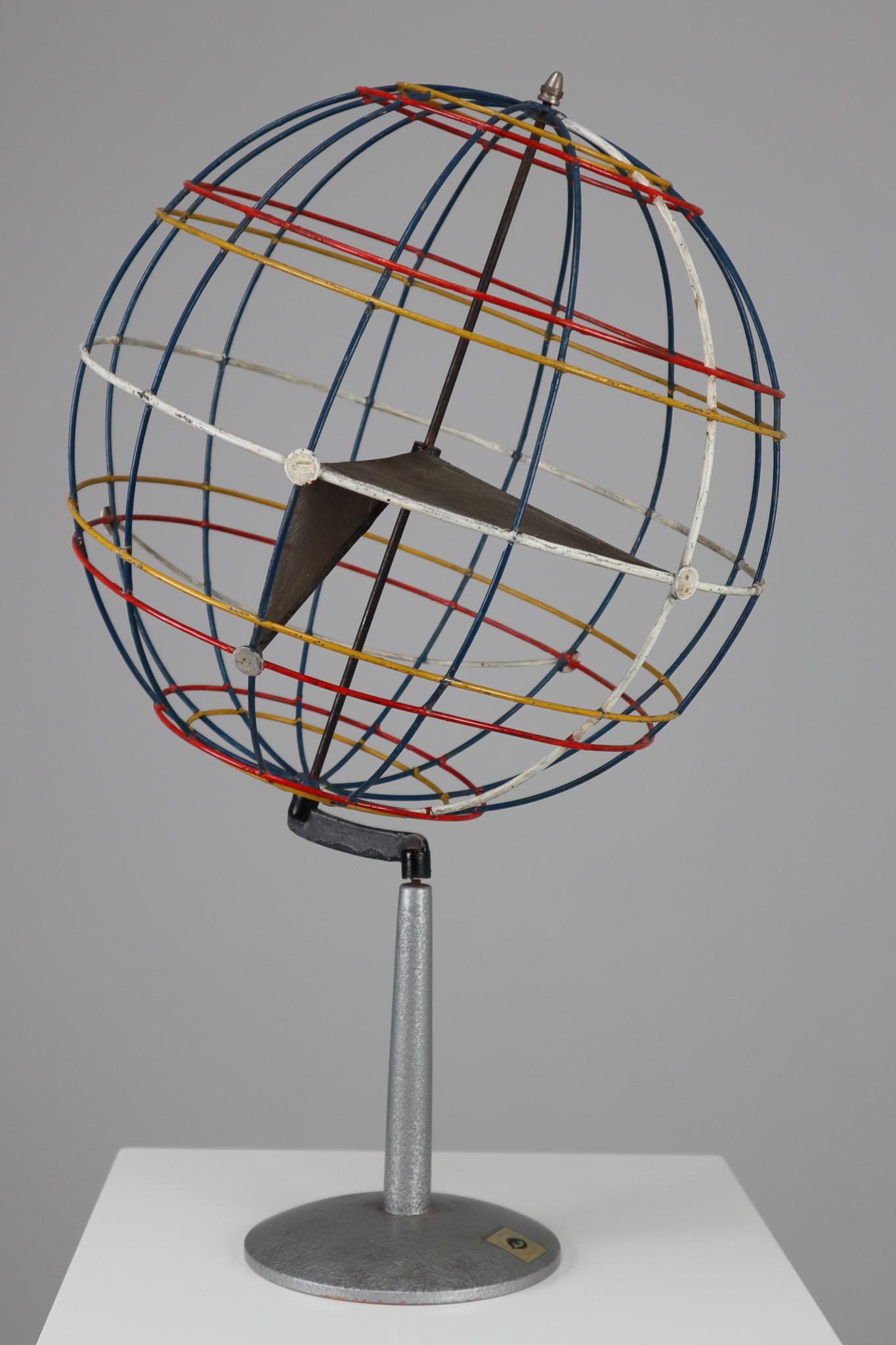 Mid-Century Wire Globe Made in Germany, 1950s 2