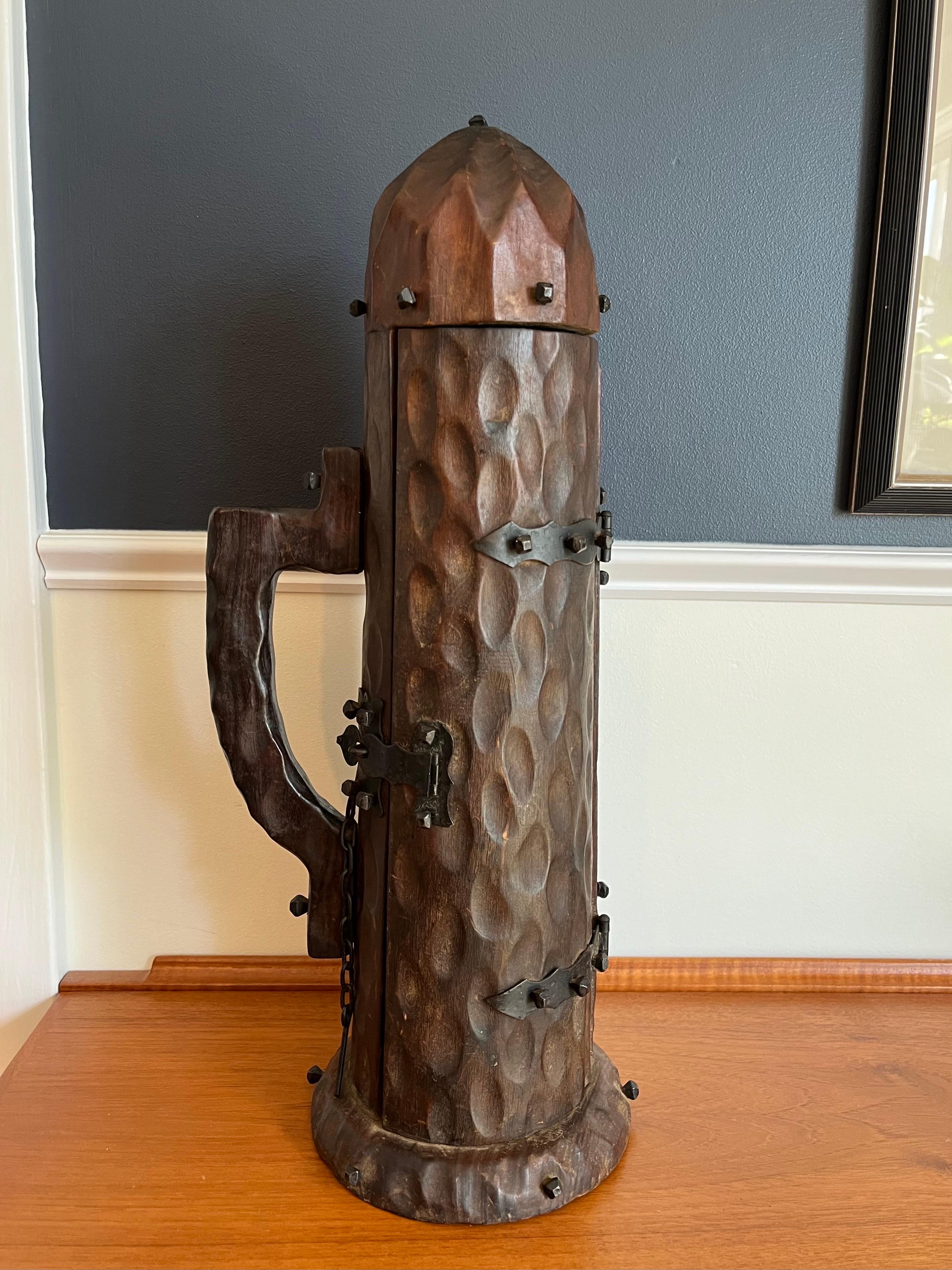 American Mid Century Witco Style Bottle Holder For Sale
