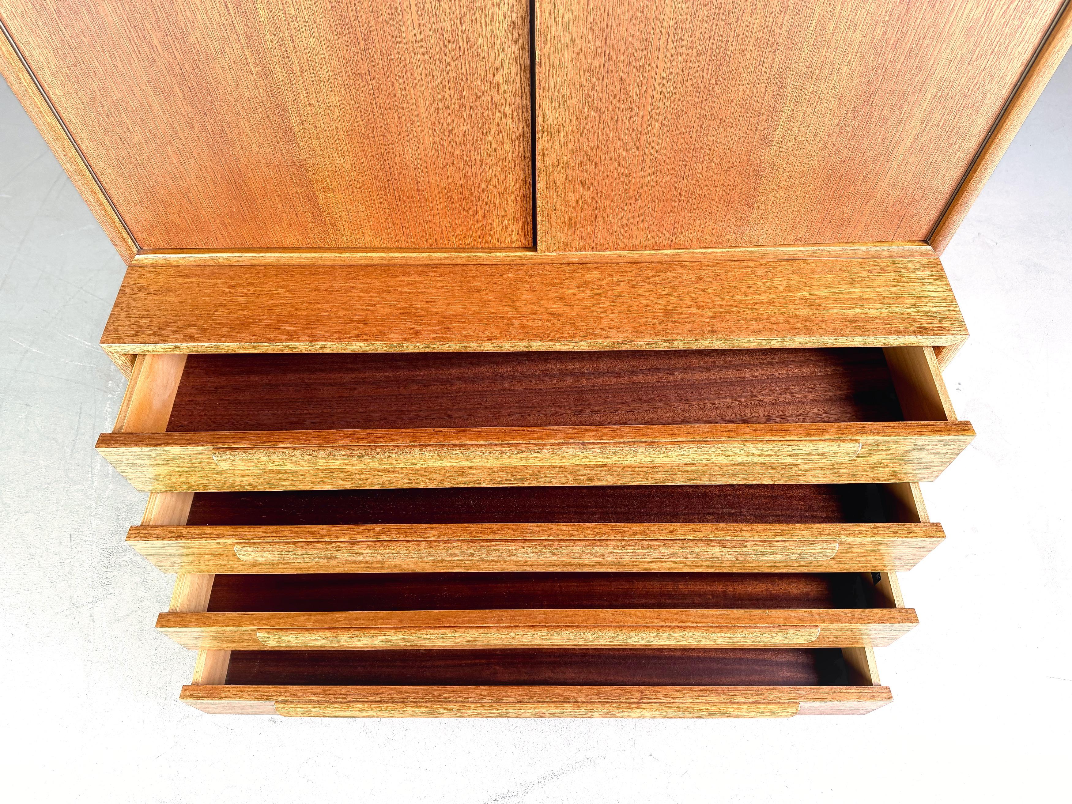 Mid Century WK Möbel Teakholz Regal Schrank Bücherregal vintage im Angebot 1