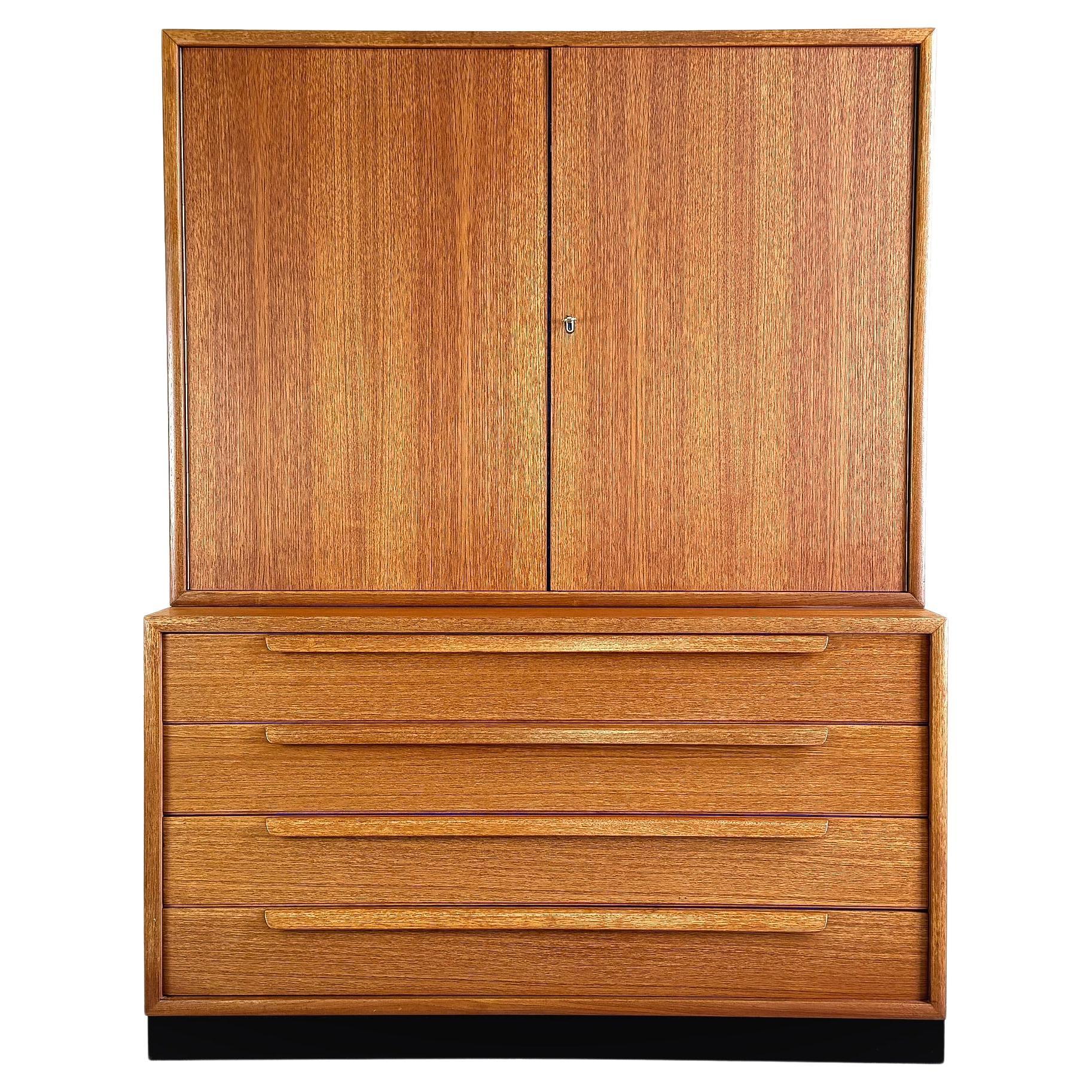Mid Century WK furniture teca estantería armario librería vintage