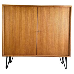 Mid Century WK Möbel Teak Kommode Schrank Hairpin Vintage
