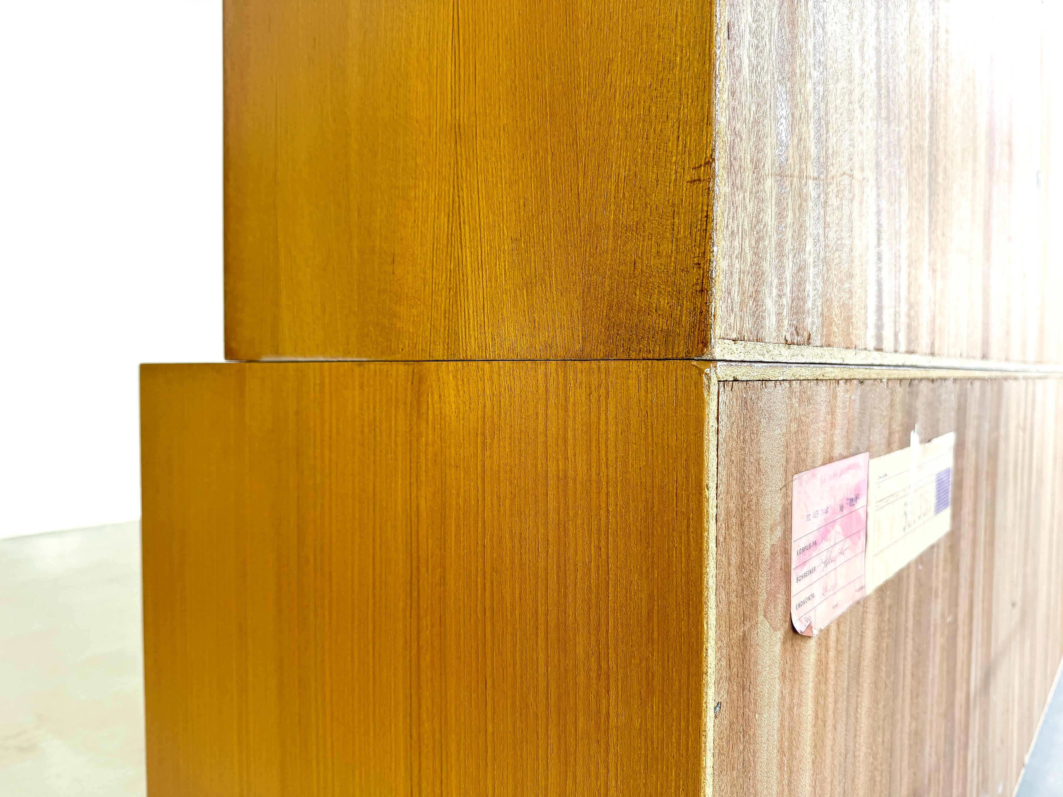 Mid Century WK Möbel Credenza in teak Schrank Regal Vintage in vendita 7