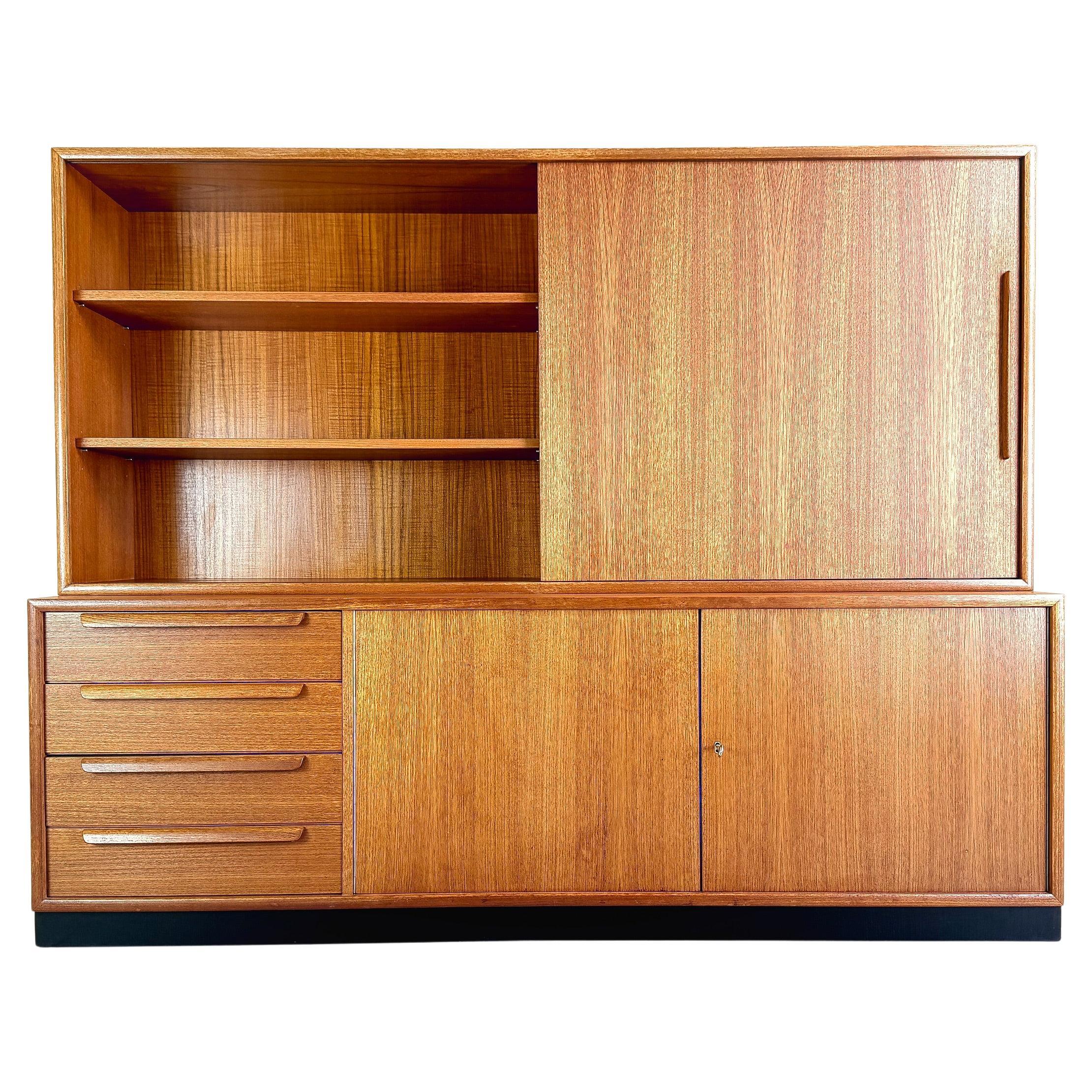 Mid Century WK Möbel Teak Sideboard Schrank Regal Vintage