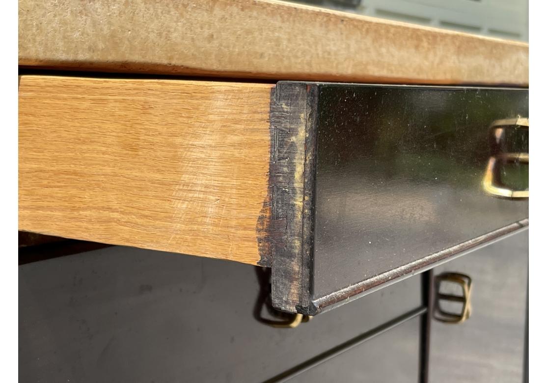 Sideboard aus Holz und Kork aus der Mitte des Jahrhunderts – Paul Frankl für Johnson Furniture  im Angebot 8
