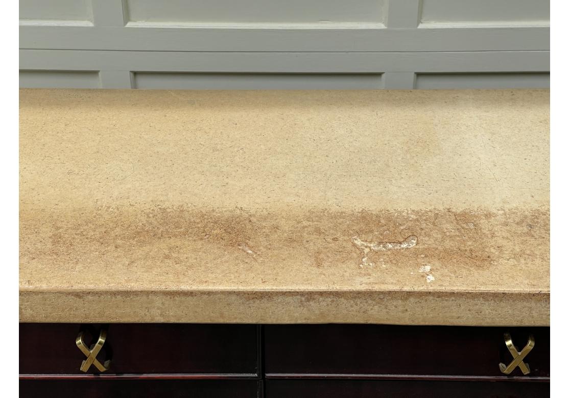 Sideboard aus Holz und Kork aus der Mitte des Jahrhunderts – Paul Frankl für Johnson Furniture  (Moderne der Mitte des Jahrhunderts) im Angebot