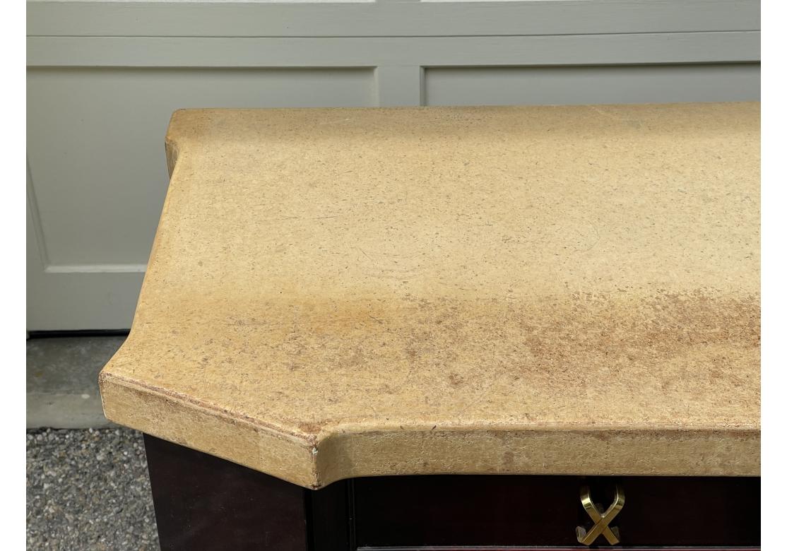 Sideboard aus Holz und Kork aus der Mitte des Jahrhunderts – Paul Frankl für Johnson Furniture  im Angebot 1
