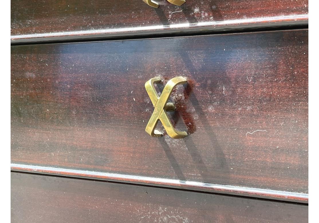 Sideboard aus Holz und Kork aus der Mitte des Jahrhunderts – Paul Frankl für Johnson Furniture  im Angebot 3