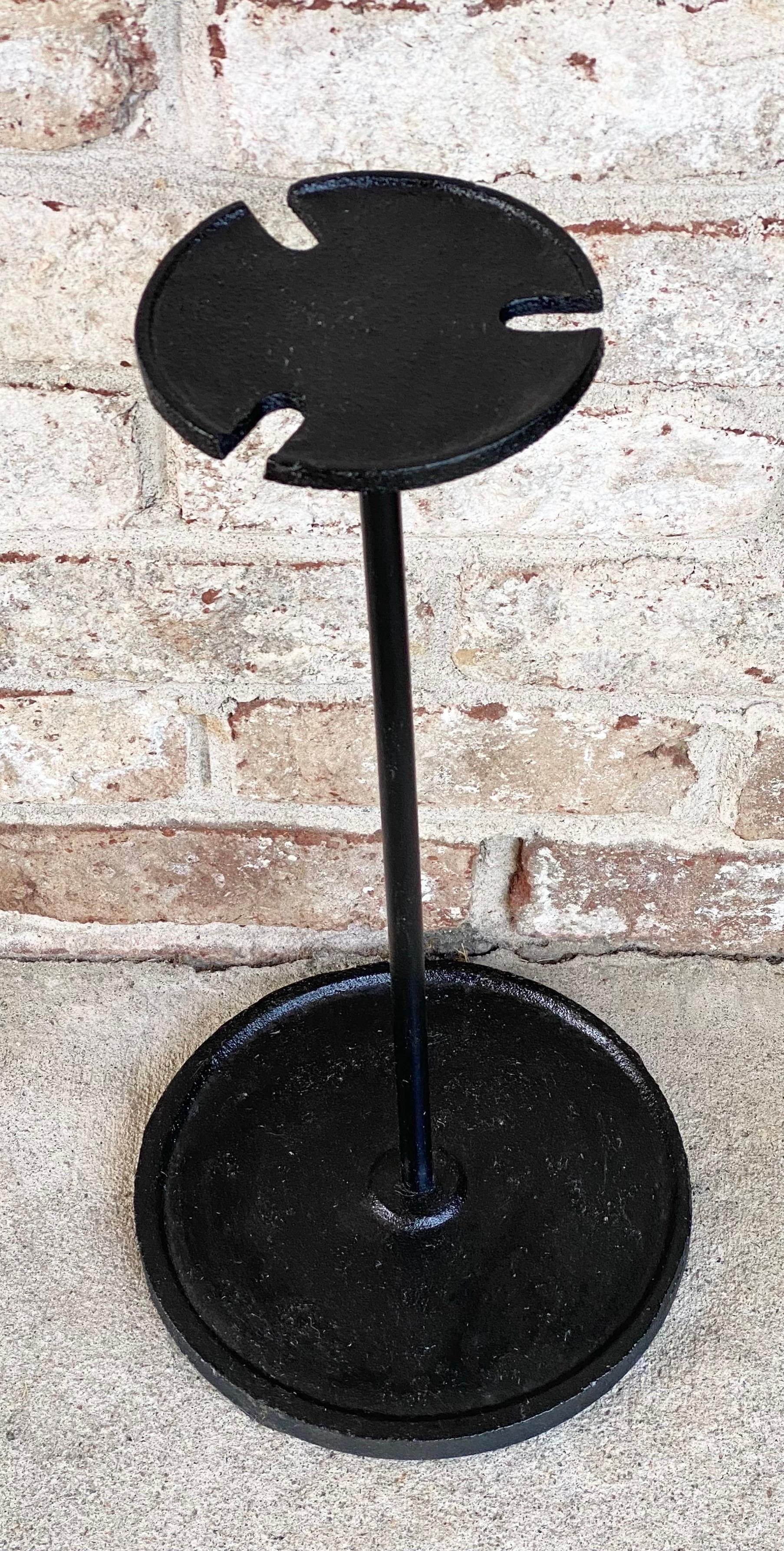 Mid-Century Wood and Iron Fireplace Tools 11