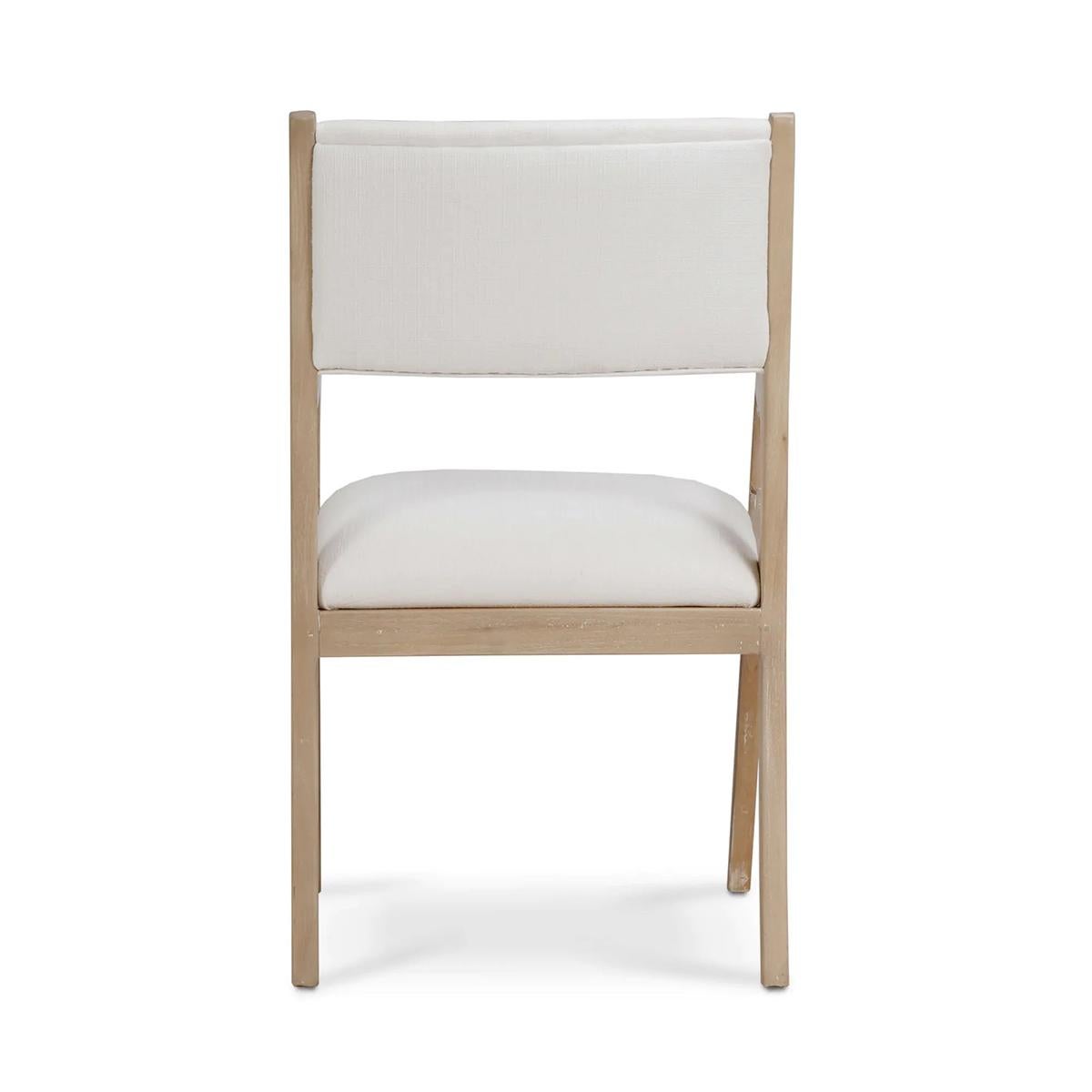 Holzsessel aus der Mitte des Jahrhunderts (Set von 2) im Zustand „Neu“ im Angebot in Westwood, NJ