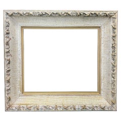 Mid-Century Wood Gold Gilt Painted Art Frame