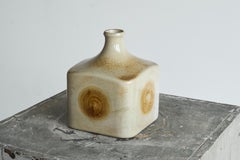 Mid Century ‘Wood Imprint’ Studio Pottery Vase 1960s