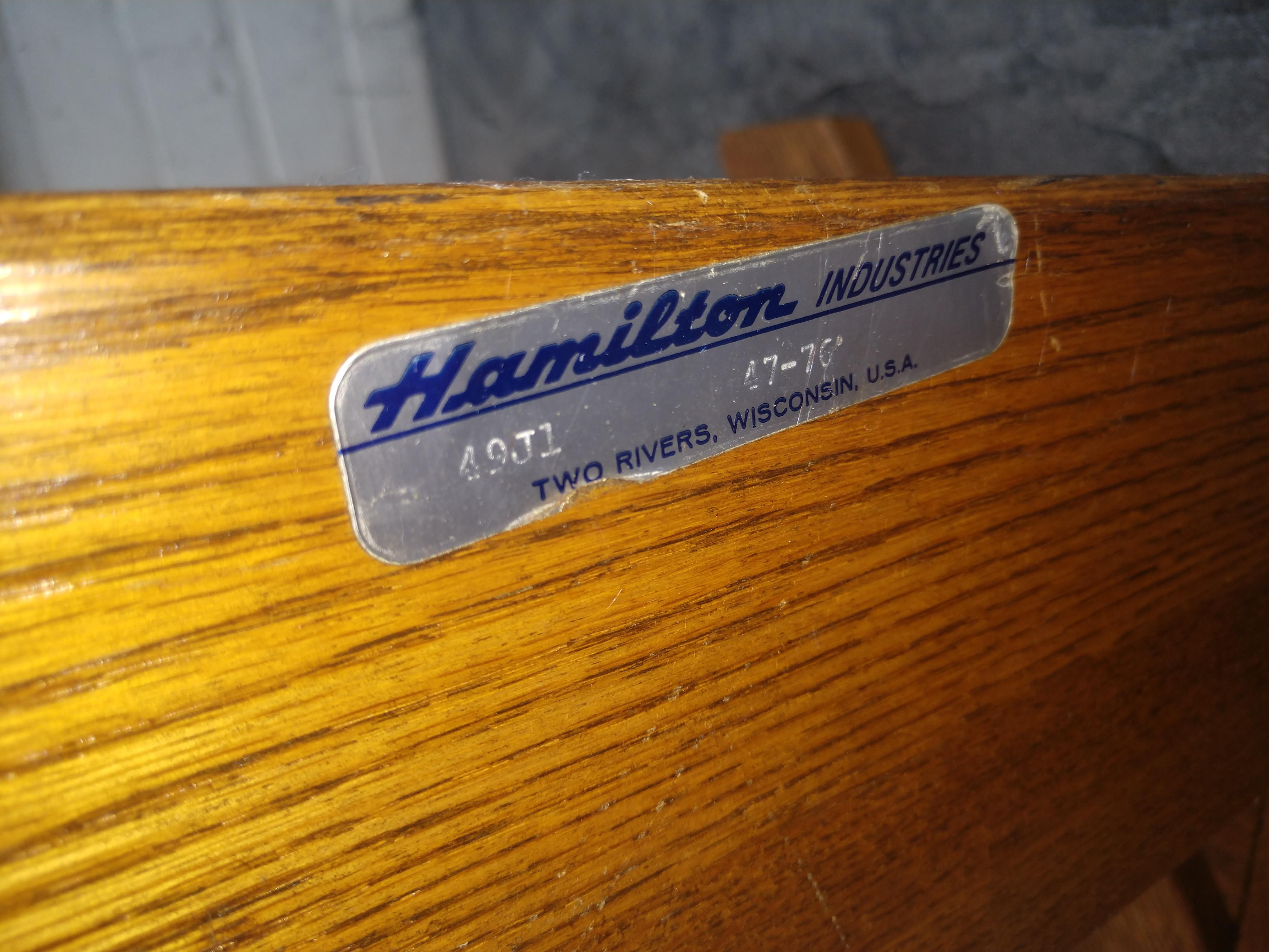 mid century drafting table
