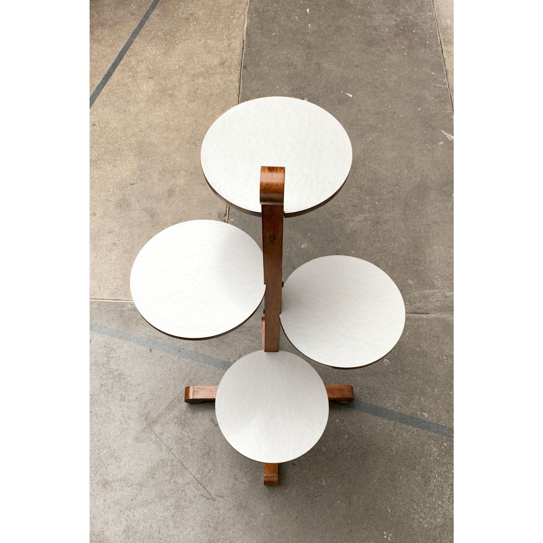 XX secolo Portavaso in legno di metà secolo nello stile di André Groult, anni '60 in vendita