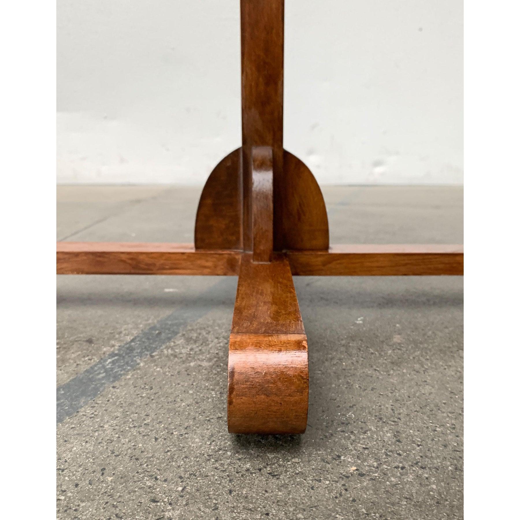 Portavaso in legno di metà secolo nello stile di André Groult, anni '60 in vendita 3