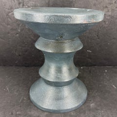 Mid-Century Wood Hocker oder Beistelltisch im Stil von Herman Miller