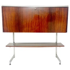 Barra de madera de mediados de siglo, Bélgica Años 60