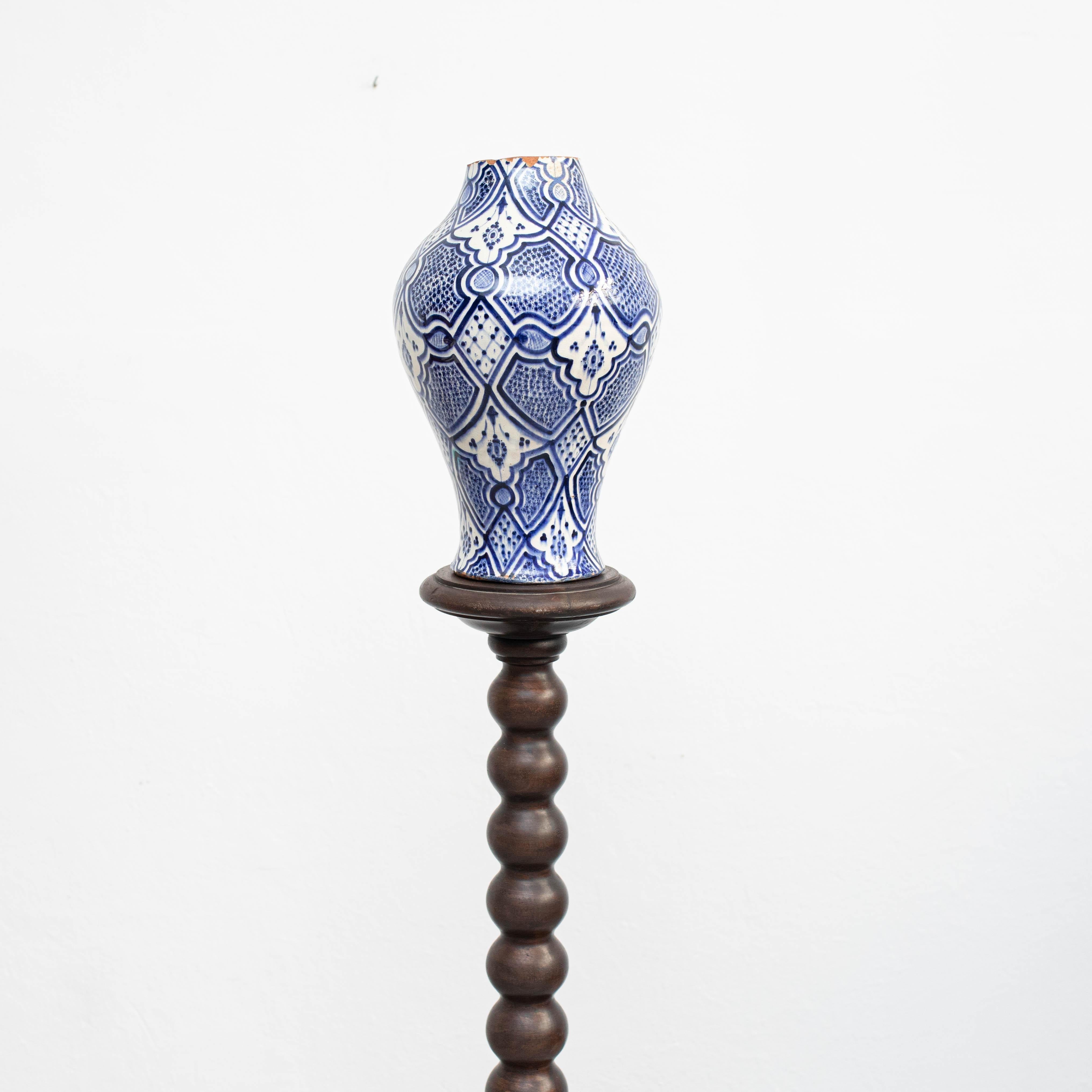 Base in legno di metà secolo - CIRCA 1950, Prodotto in Spagna in vendita 3