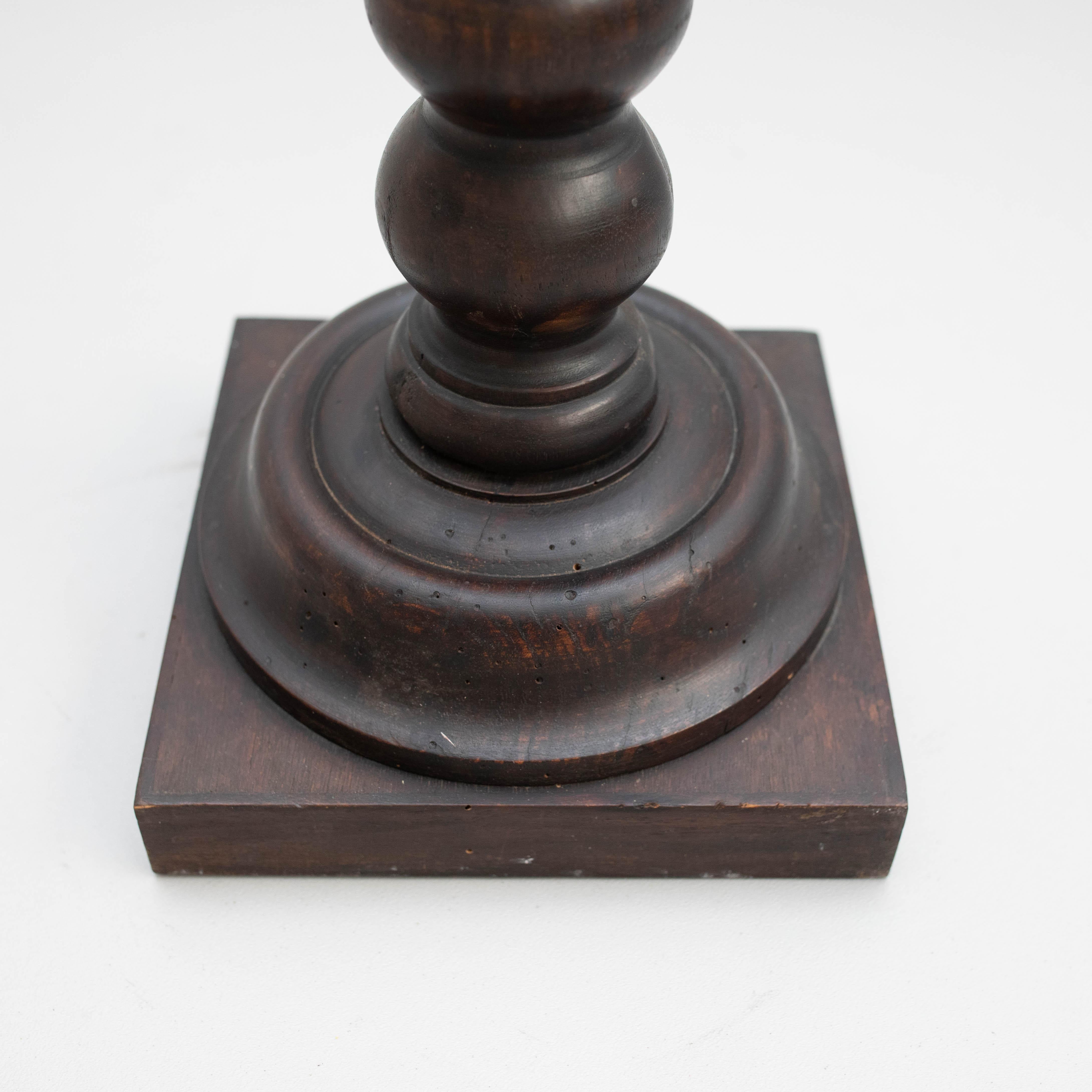 Base in legno di metà secolo - CIRCA 1950, Prodotto in Spagna in vendita 9