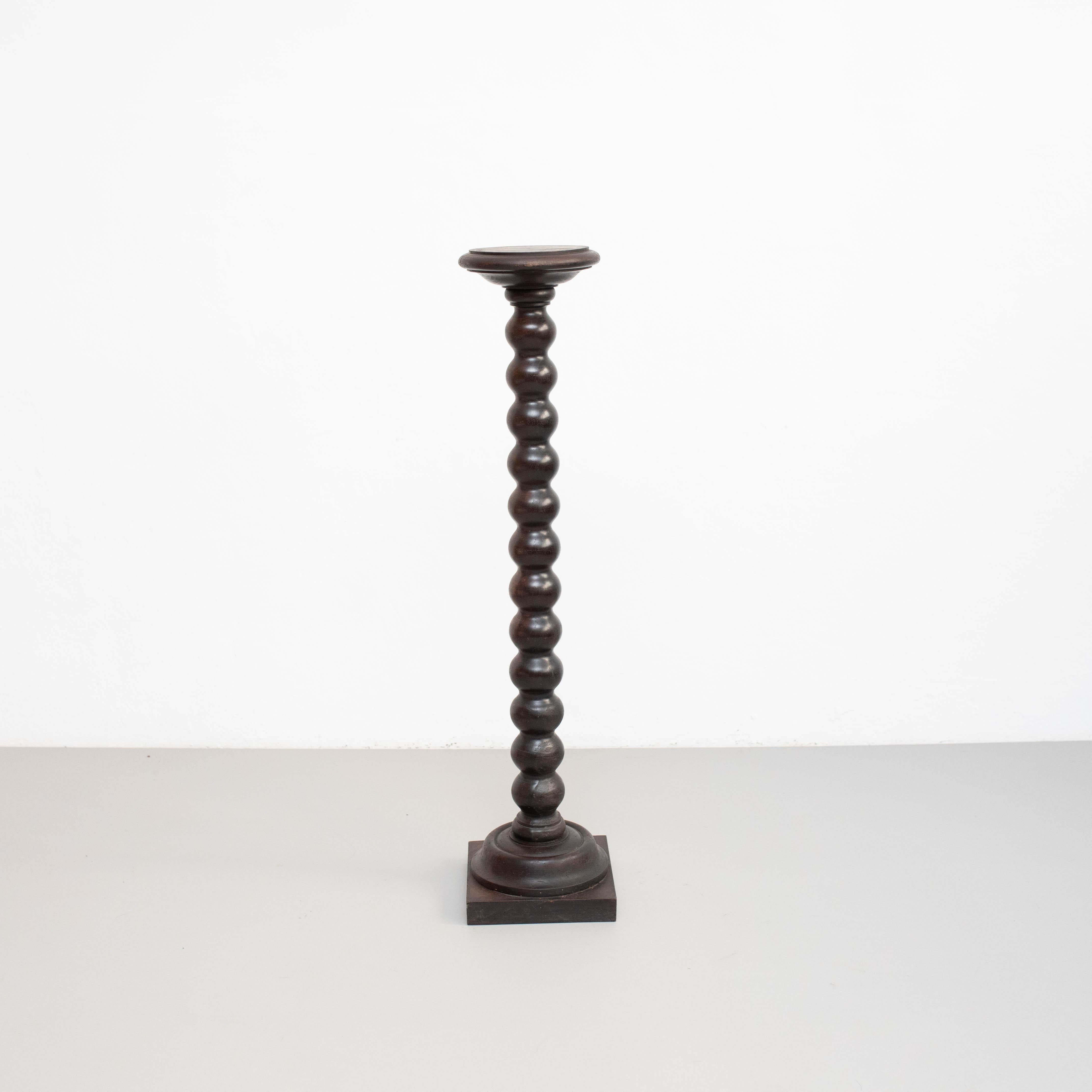 Base in legno di metà secolo - CIRCA 1950, Prodotto in Spagna in vendita 1