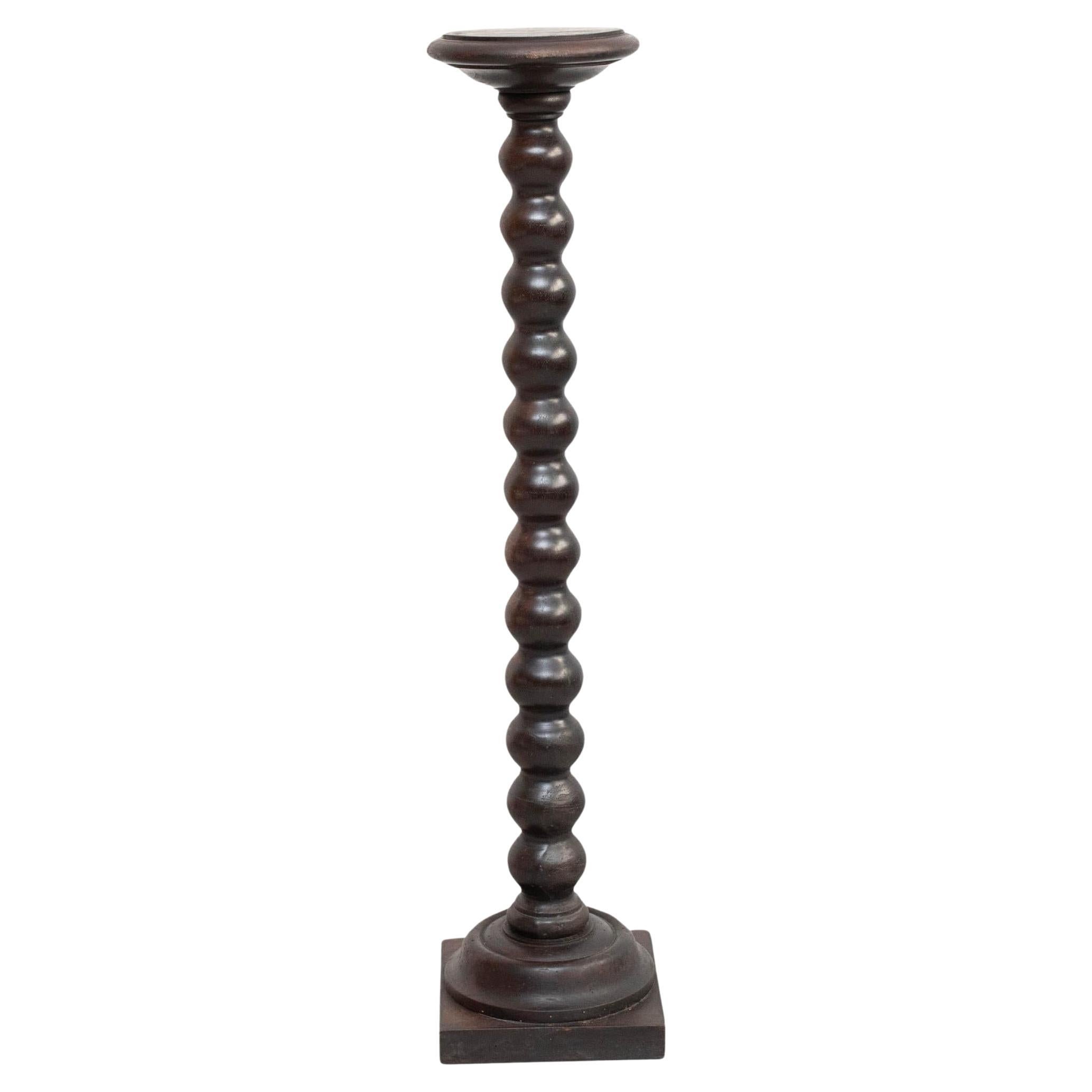 Mid-Century Wooden Base – Circa 1950, Manufactured in Spain