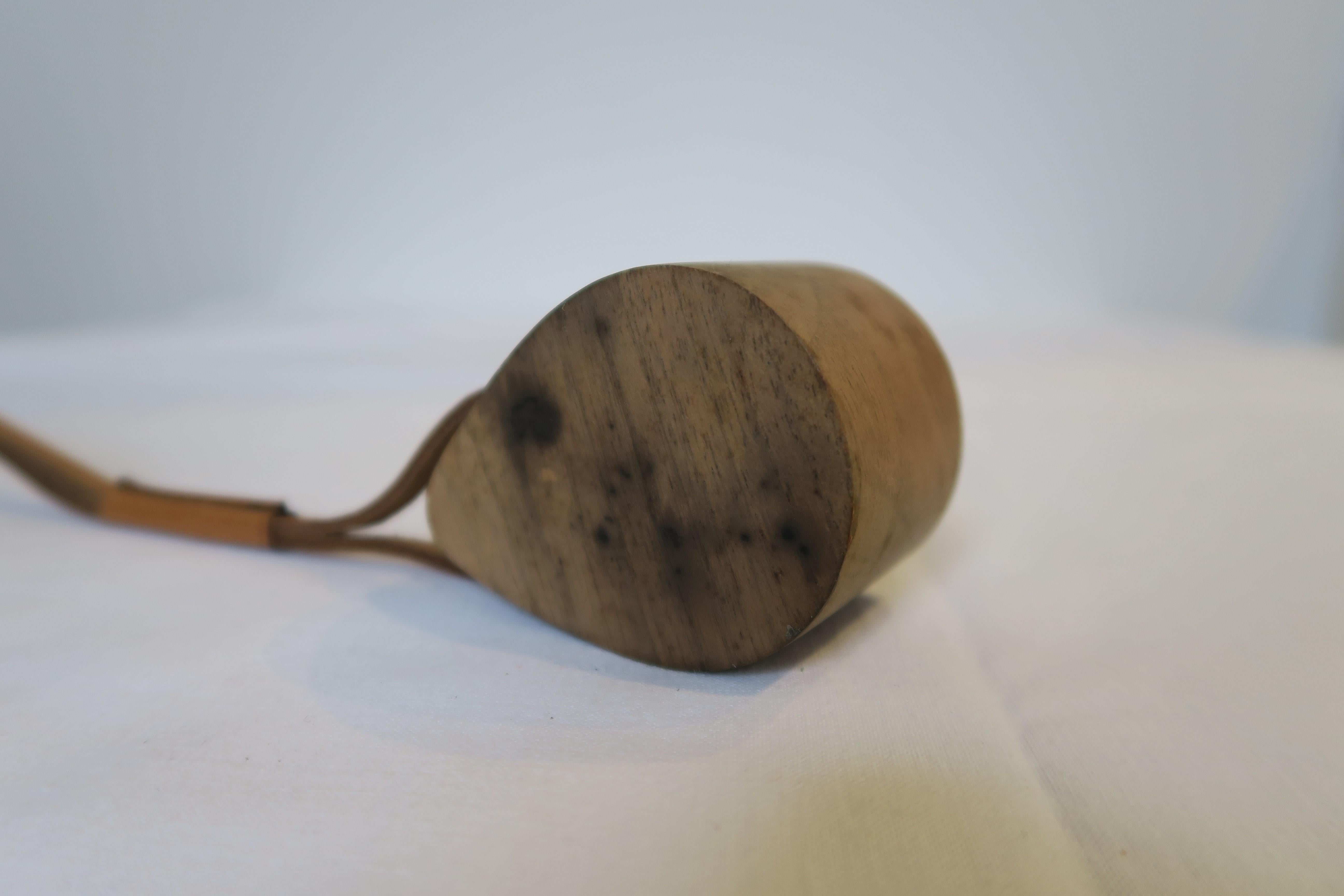 Mid-Century Wooden Bottle Stopper/Cork by Carl Auböck In Excellent Condition For Sale In Vienna, AT