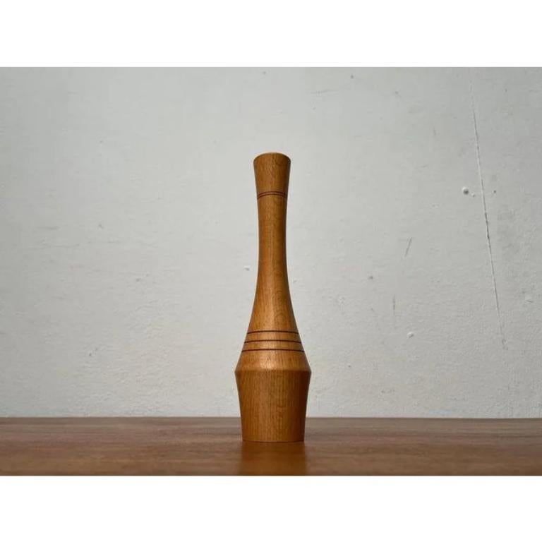 Candelabro de madera de mediados de siglo, años 60 en venta 4