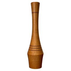 Mid-Century Wooden Candleholder, 1960s