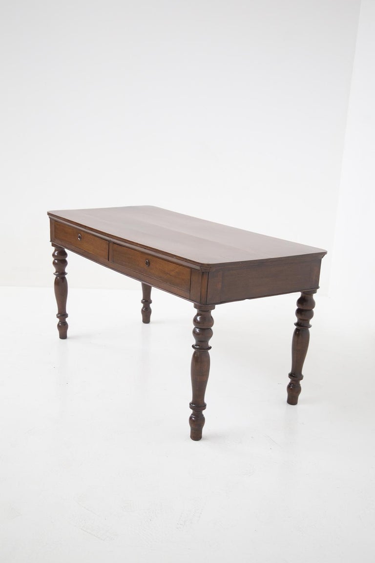 MidCentury Wooden Centre Table with Distinctive Legs For Sale at 1stDibs