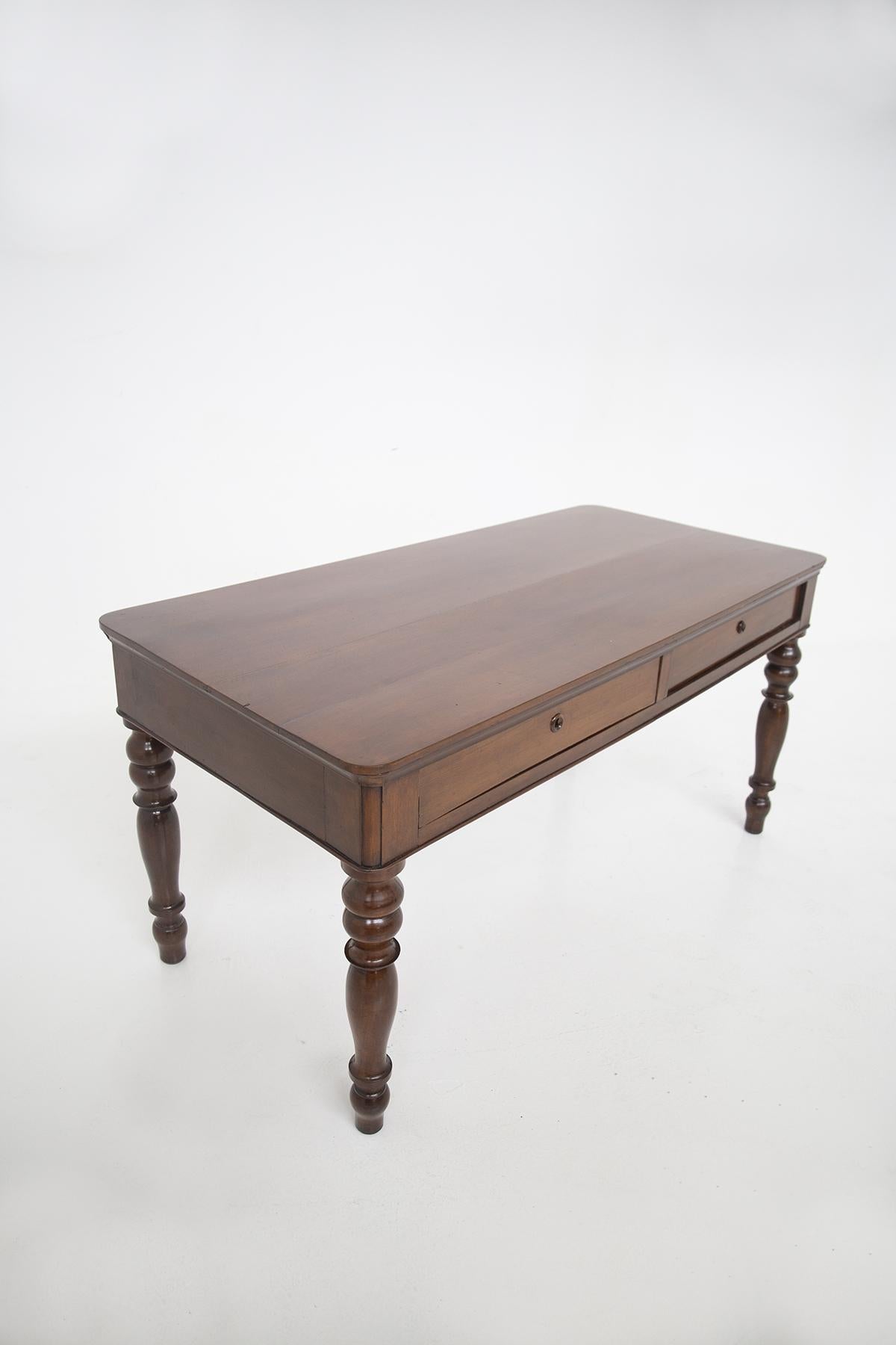 Mid-20th Century Mid-Century Wooden Centre Table with Distinctive Legs For Sale