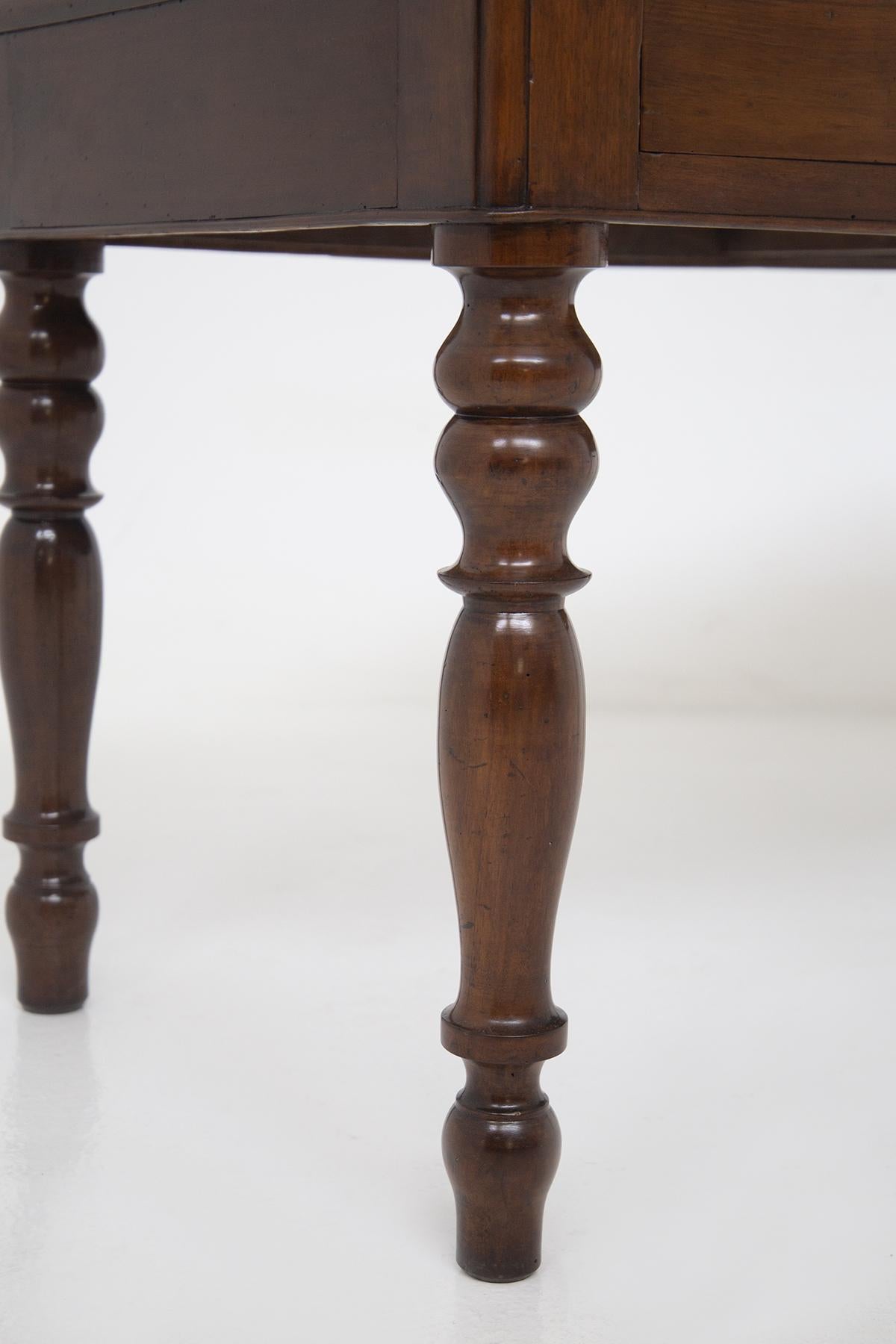 Mid-Century Wooden Centre Table with Distinctive Legs For Sale 1