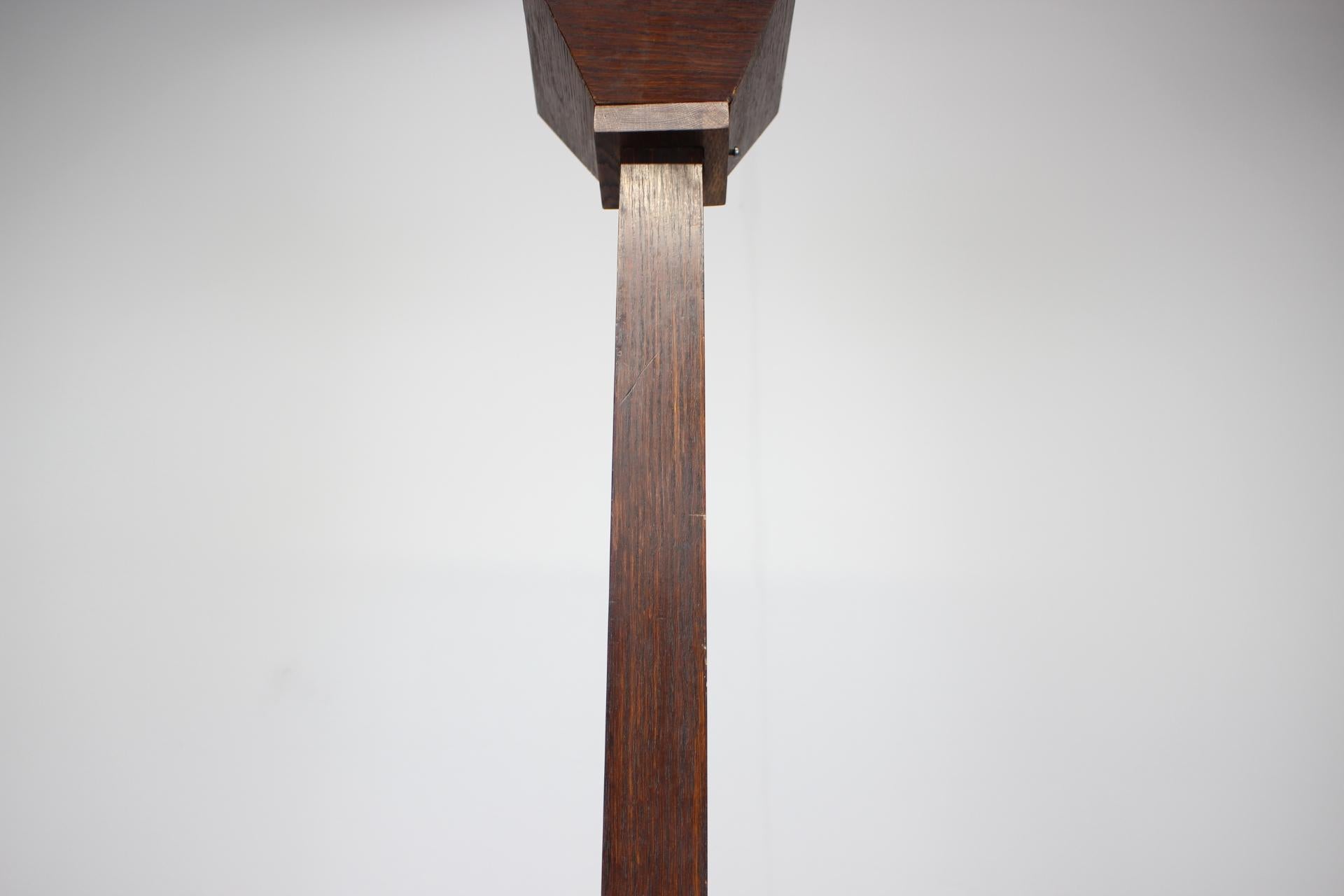 Mid-Century Modern Mid-century Wooden Chandelier, 1930s For Sale